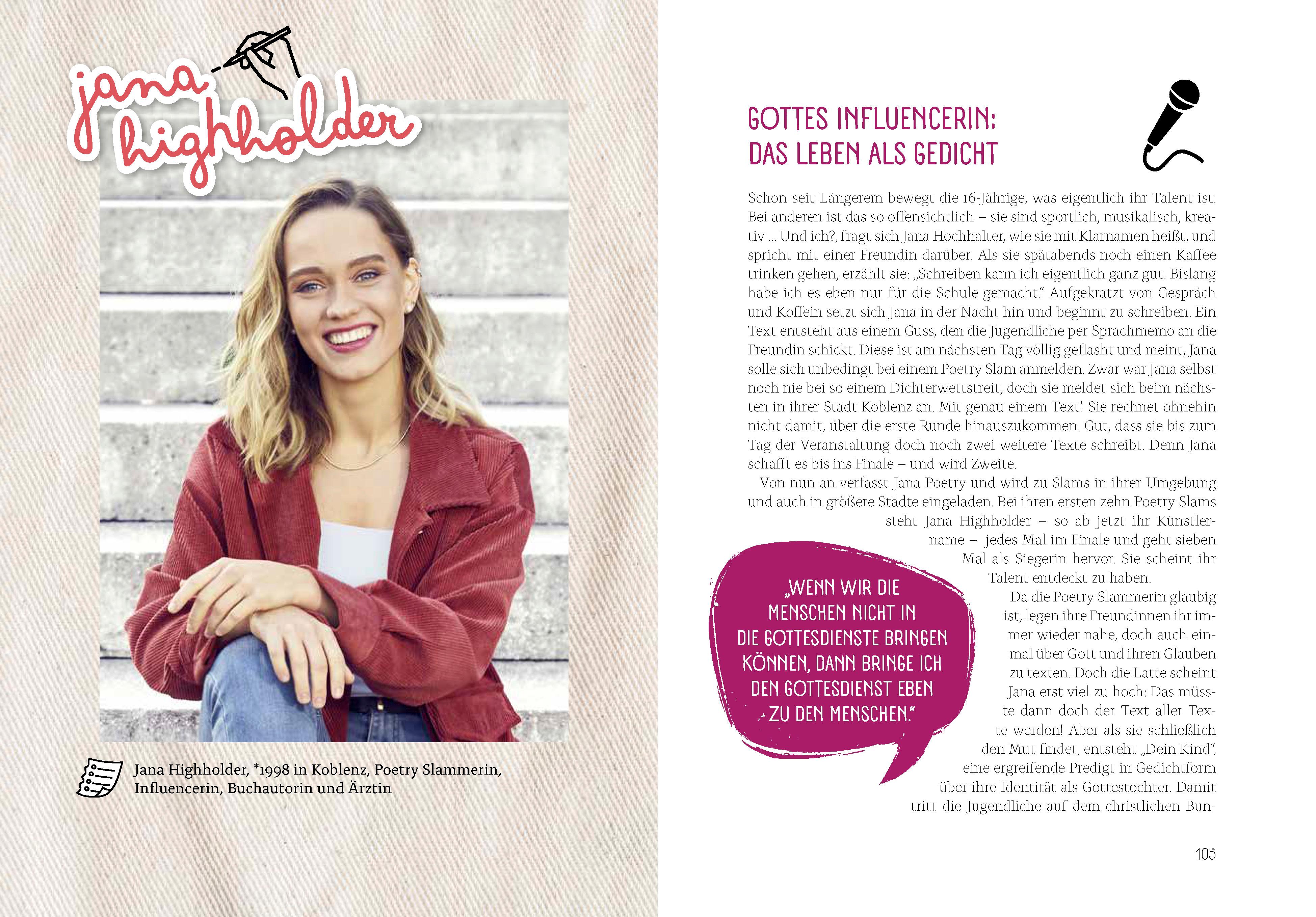 Beispielinhalt (Bild) Be the Change