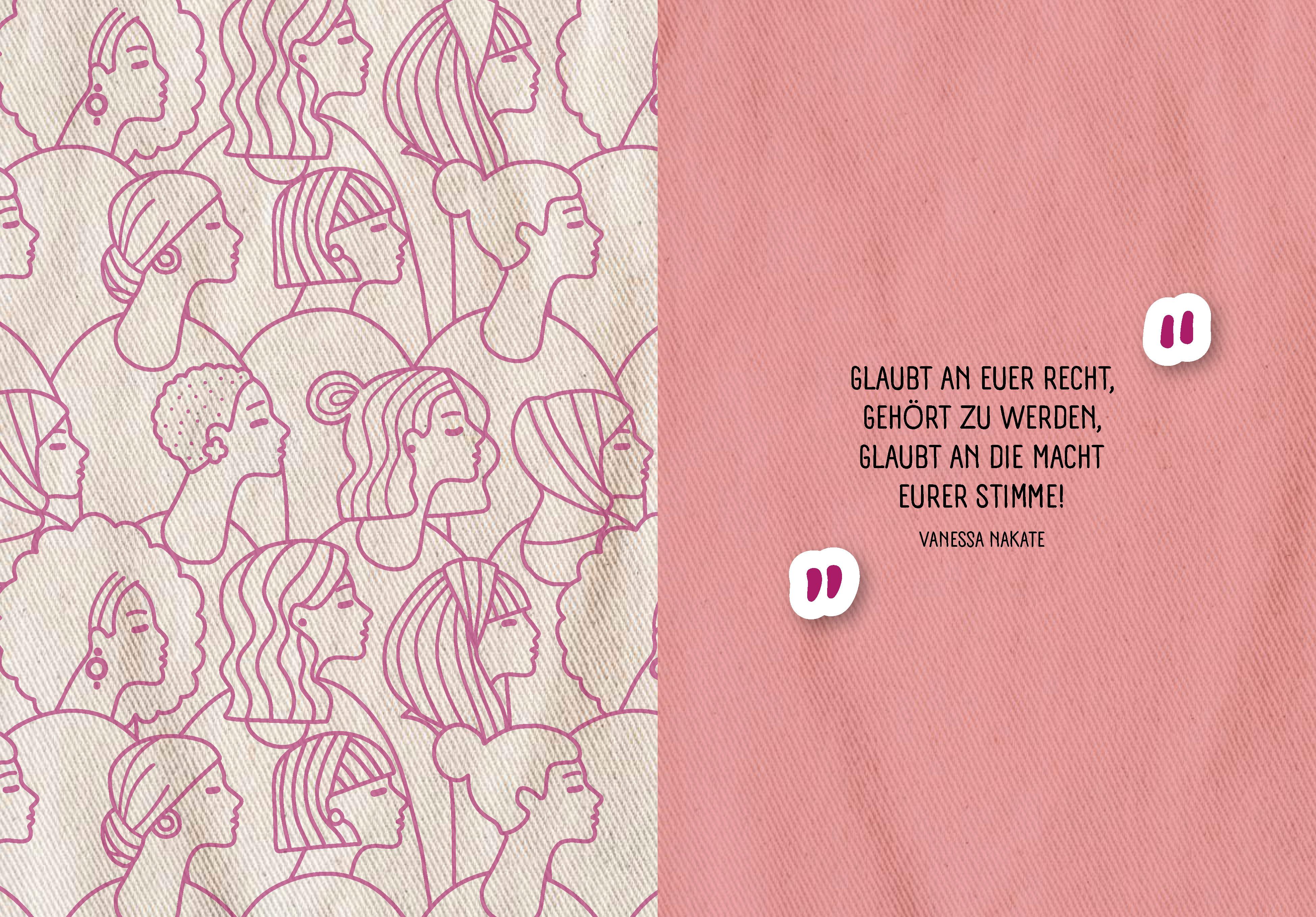 Beispielinhalt (Bild) Be the Change