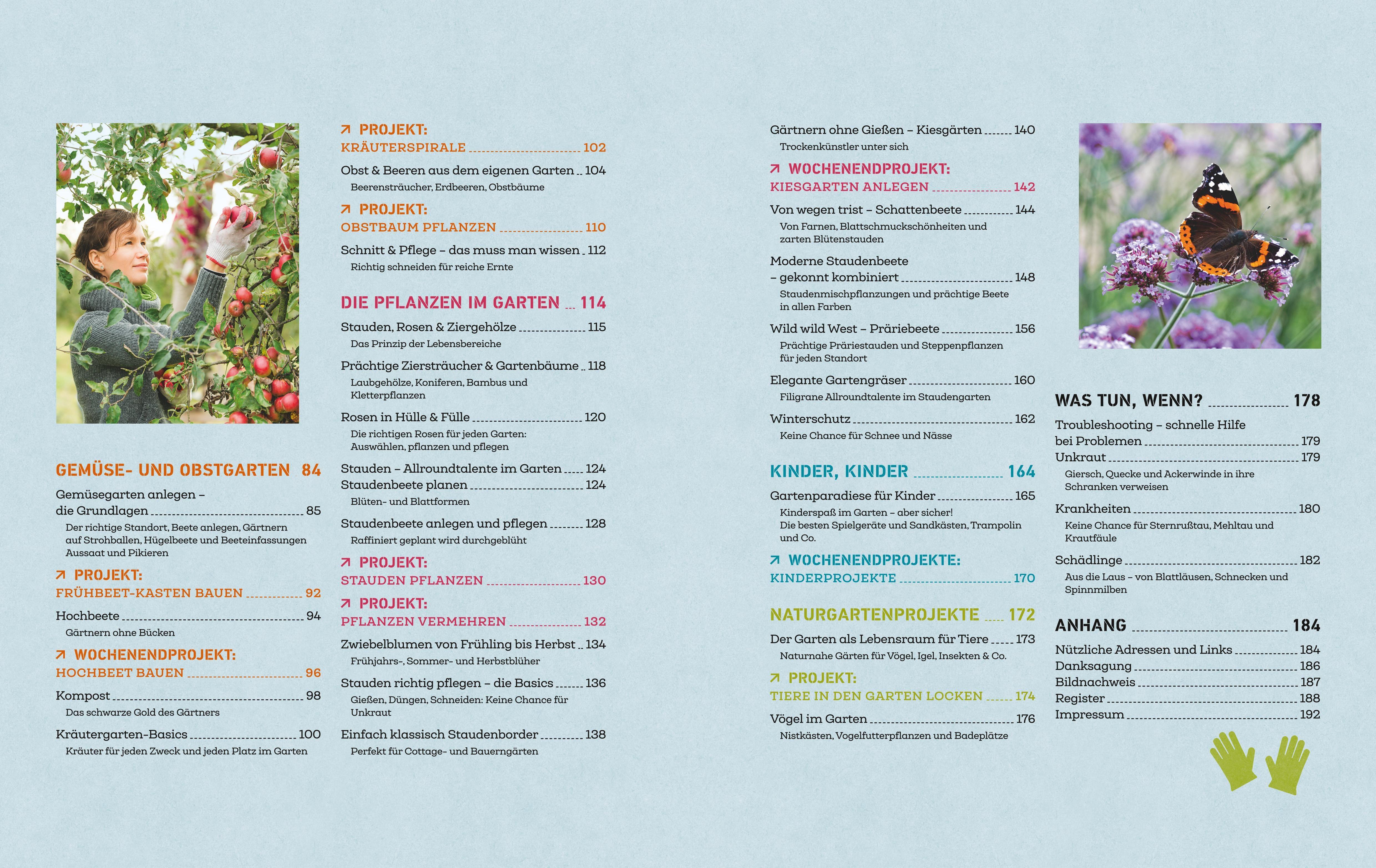 Beispielinhalt (Bild) Projekt Garten