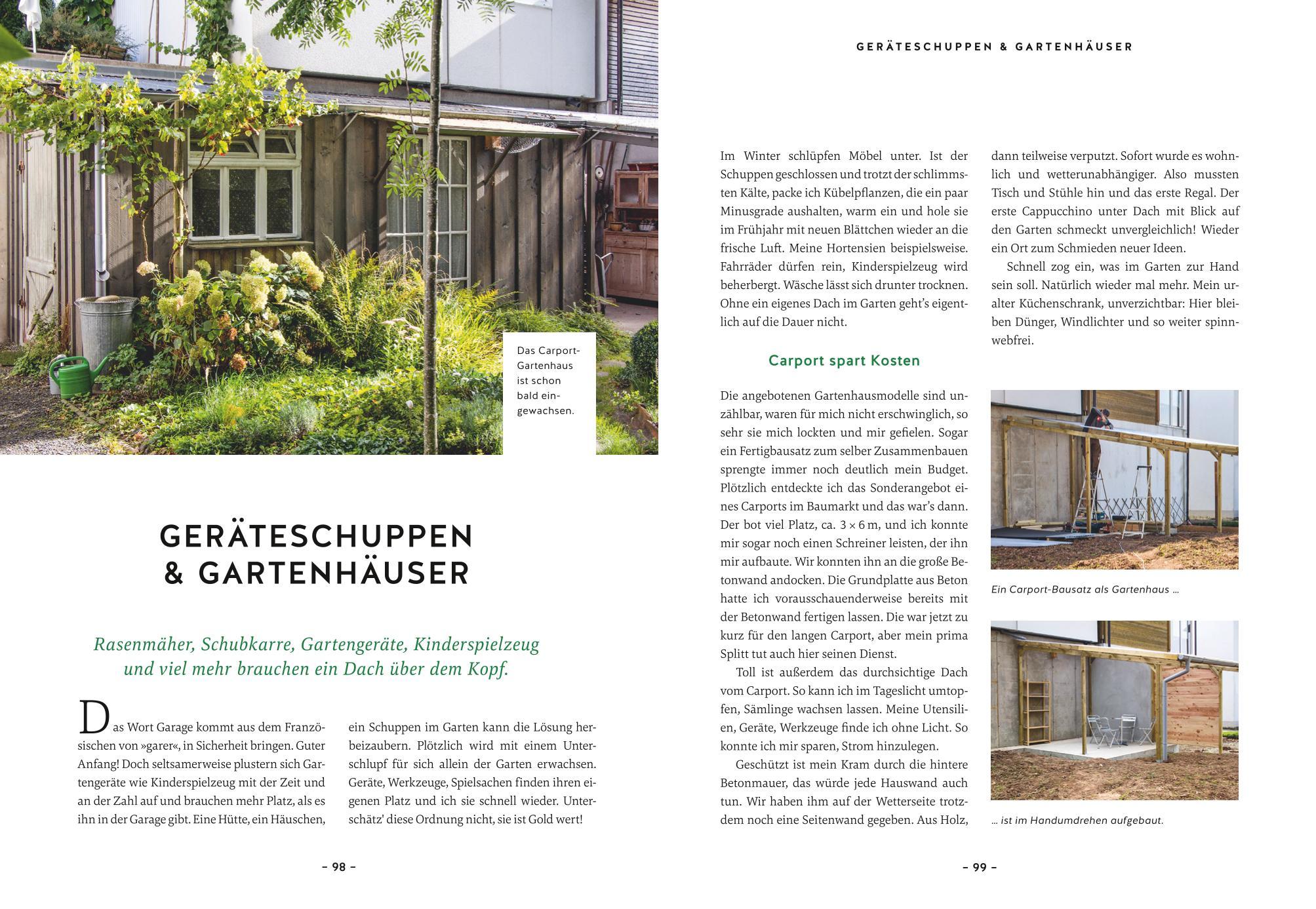 Beispielinhalt (Bild) Mini-Budget - Maxi Garten
