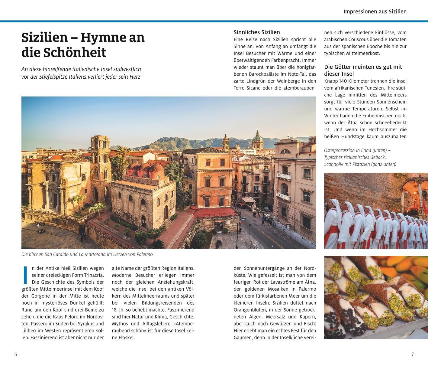 Beispielinhalt (Bild) ADAC Reiseführer Sizilien