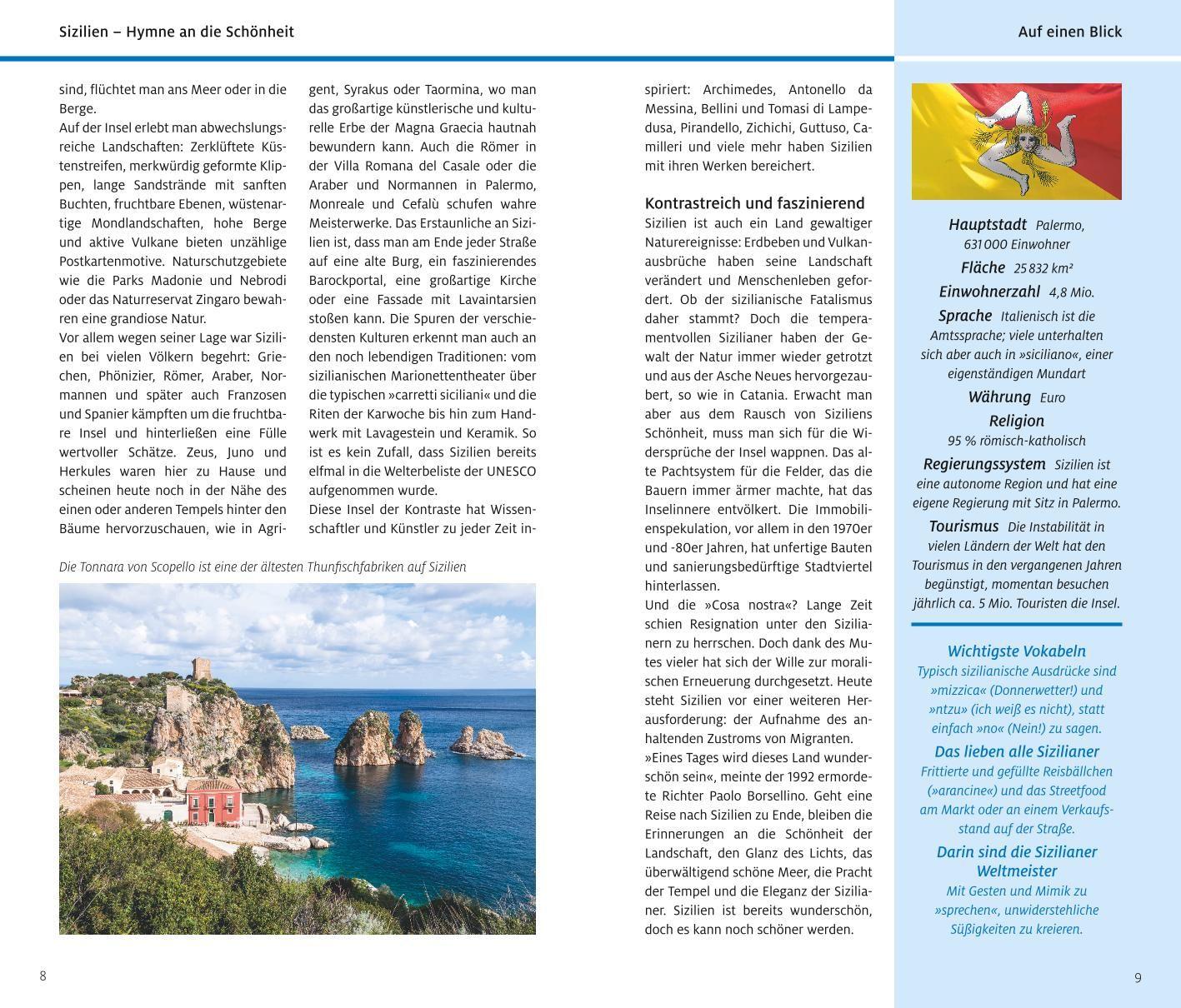 Beispielinhalt (Bild) ADAC Reiseführer Sizilien