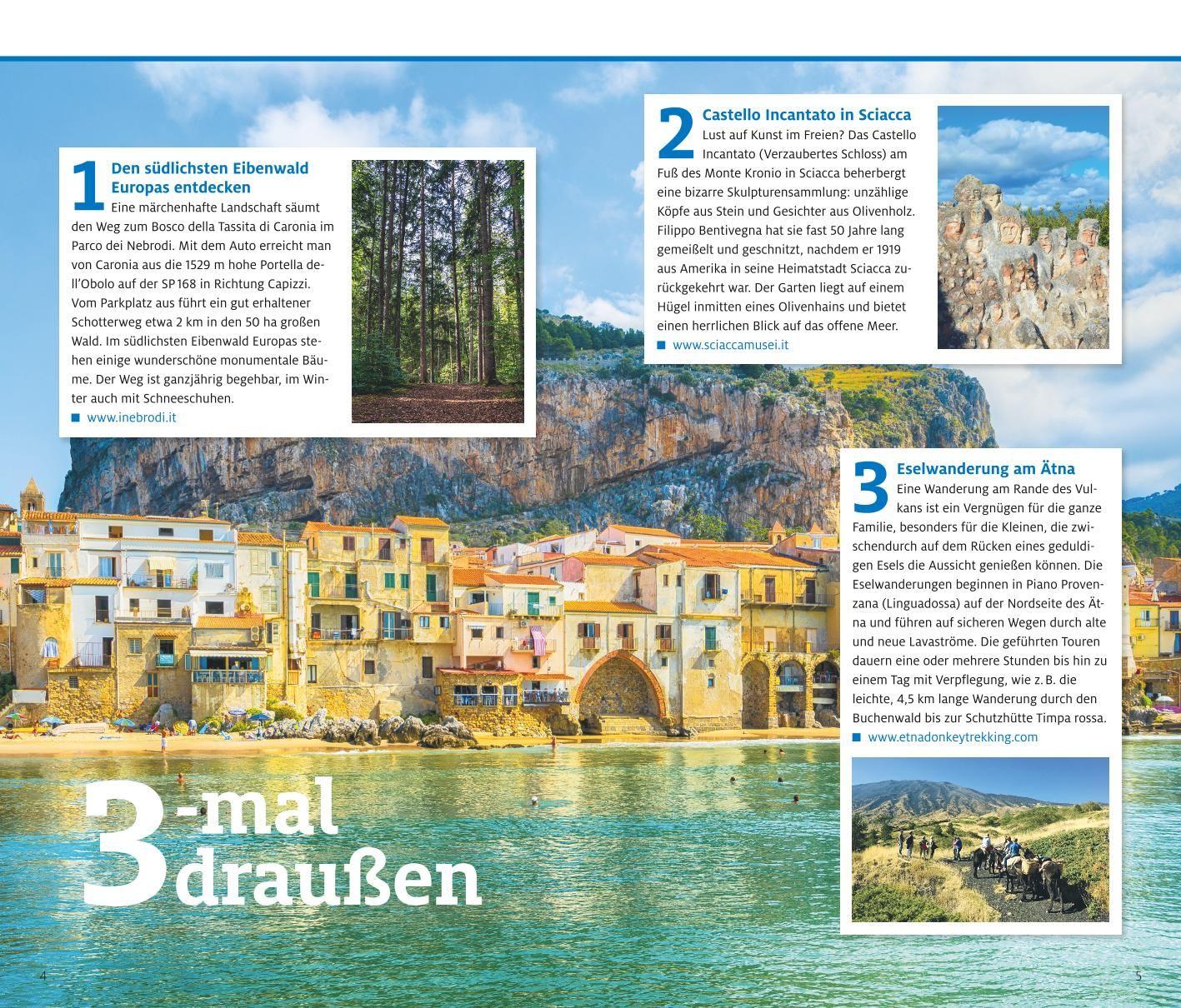 Beispielinhalt (Bild) ADAC Reiseführer Sizilien