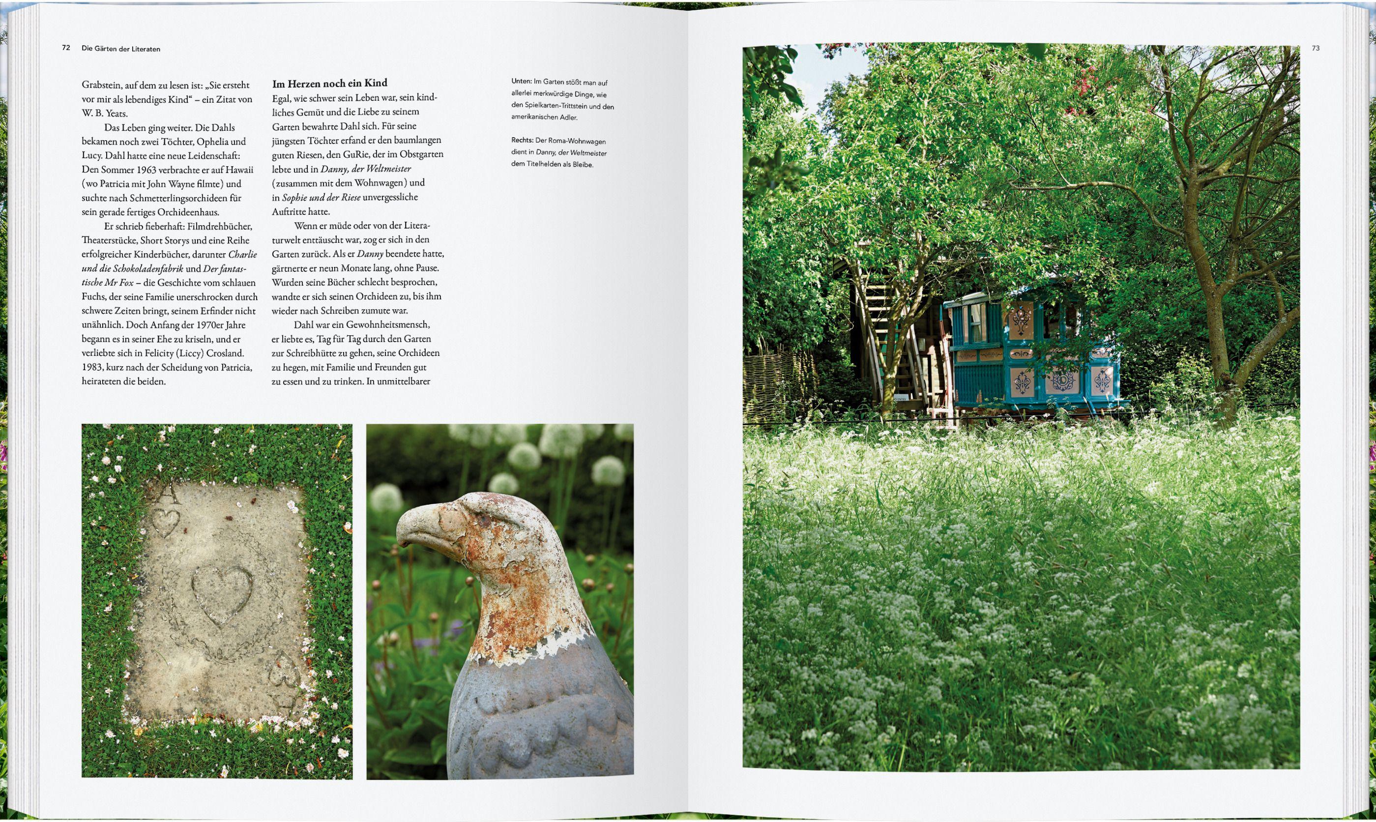 Beispielinhalt (Bild) Die Gärten der Literaten