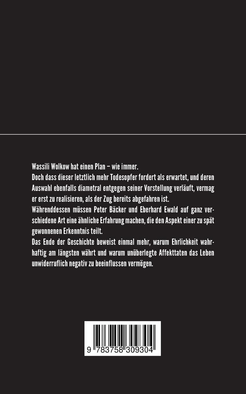 Rückseitencover Kriminelle Novelle