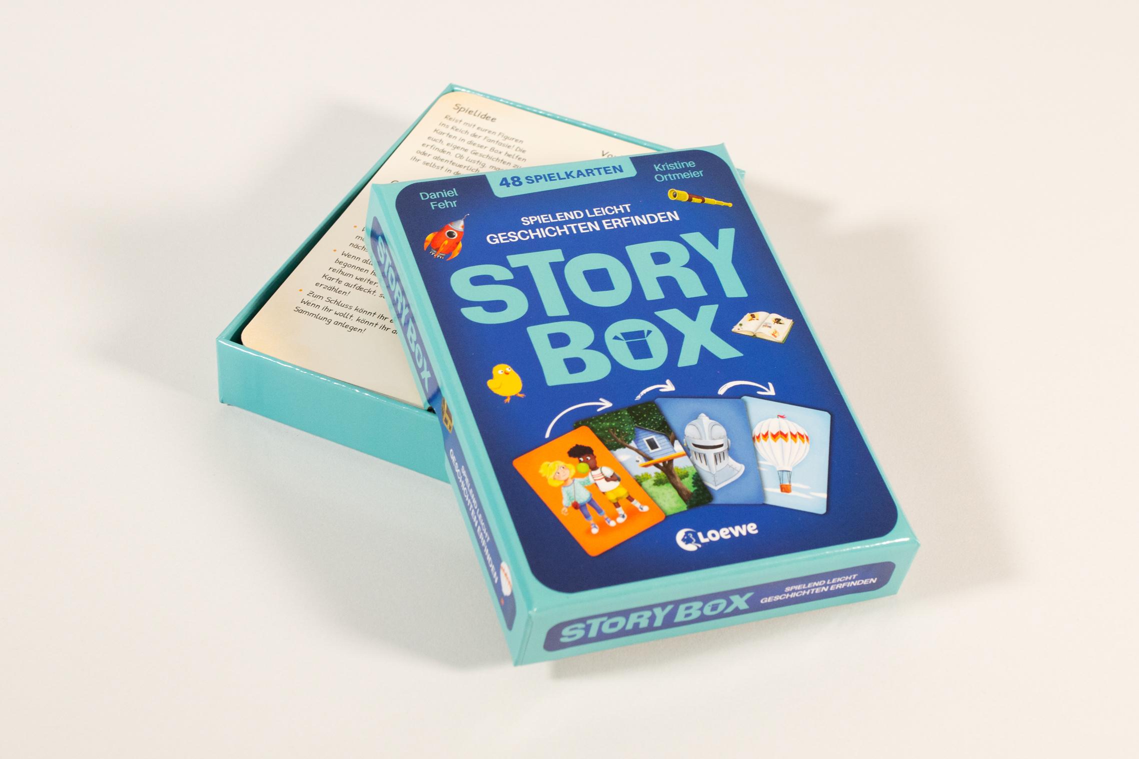 Beispielinhalt (Bild) Story Box - Spielend leicht Geschichten erfinden