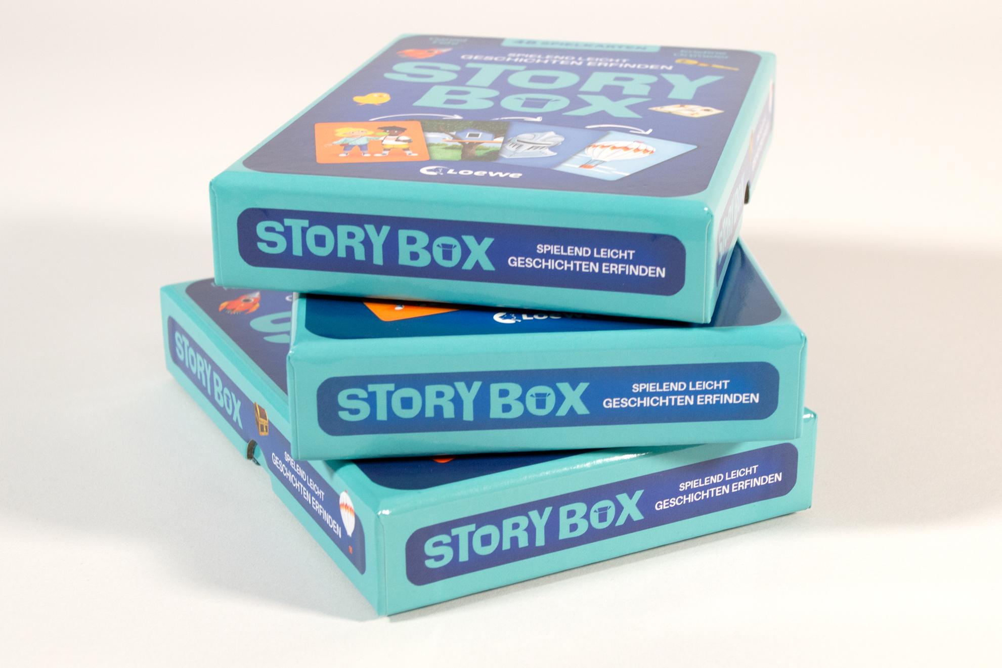 Beispielinhalt (Bild) Story Box - Spielend leicht Geschichten erfinden