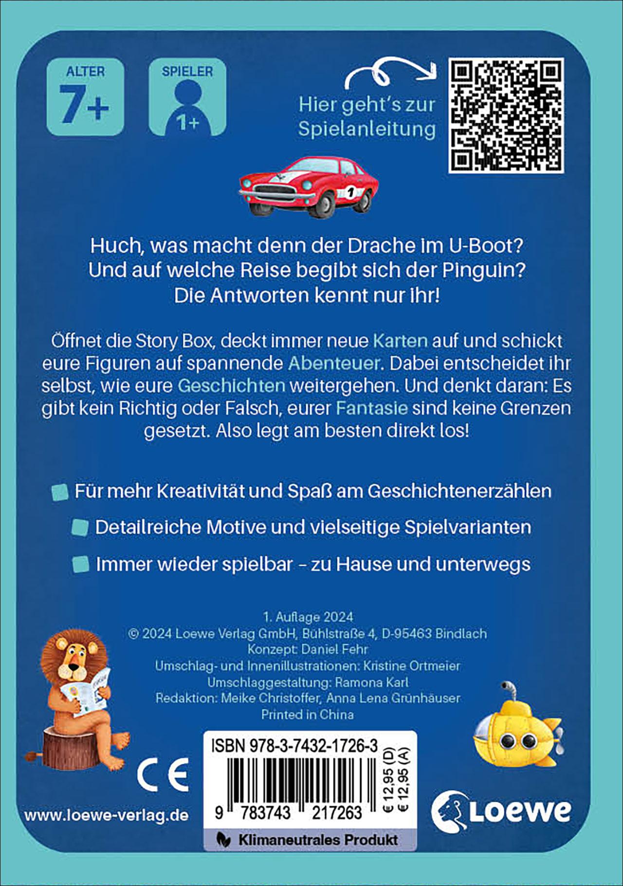 Rückseitencover Story Box - Spielend leicht Geschichten erfinden