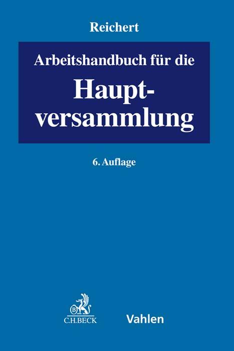 Vorderes Coverbild Arbeitshandbuch für die Hauptversammlung
