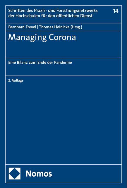 Vorderes Coverbild Managing Corona