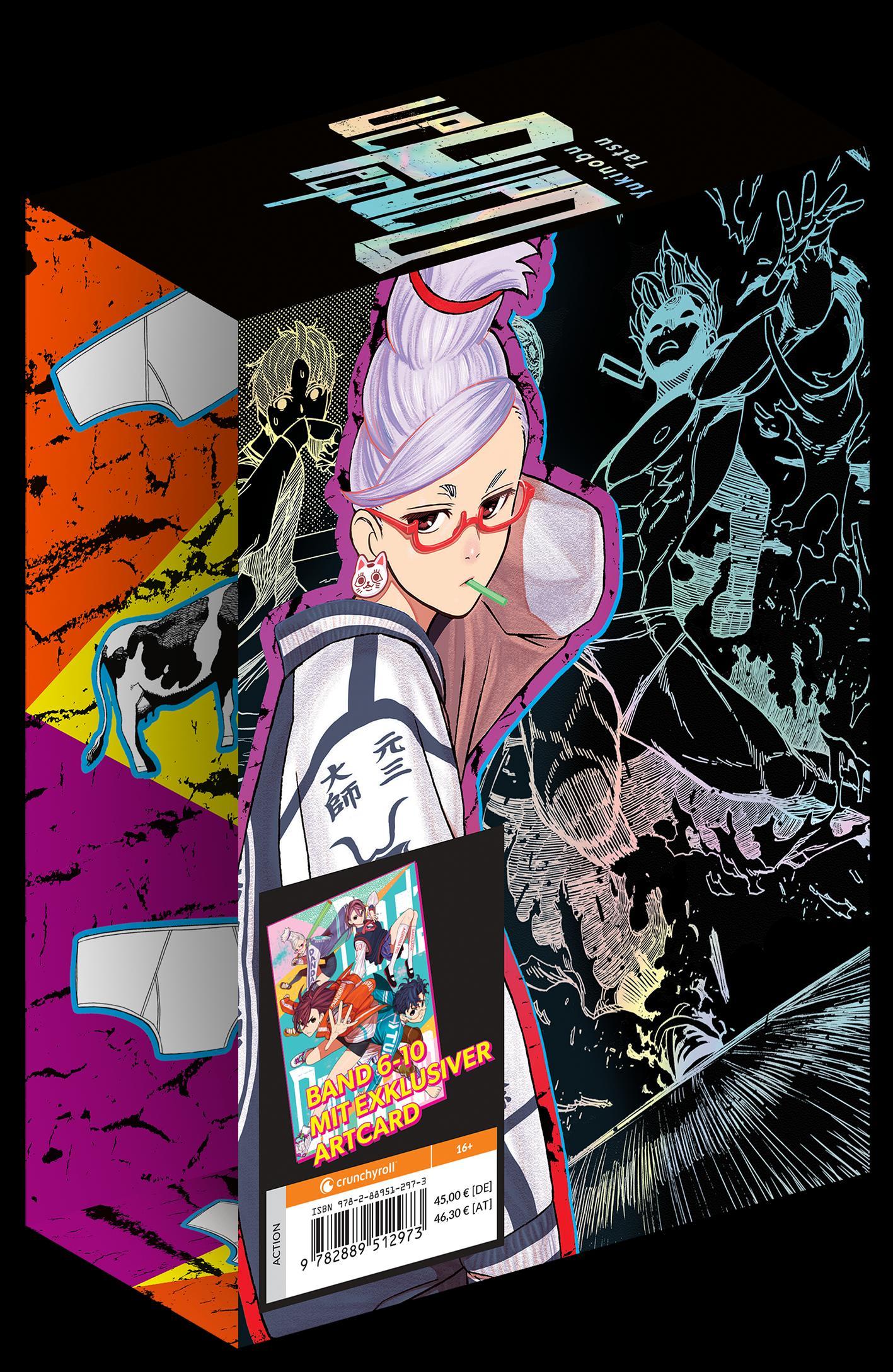 Vorderes Coverbild Dandadan - Band 6-10 im Sammelschuber