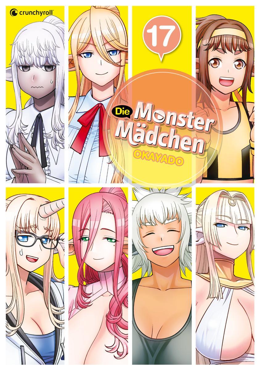 Vorderes Coverbild Die Monster Mädchen - Band 17