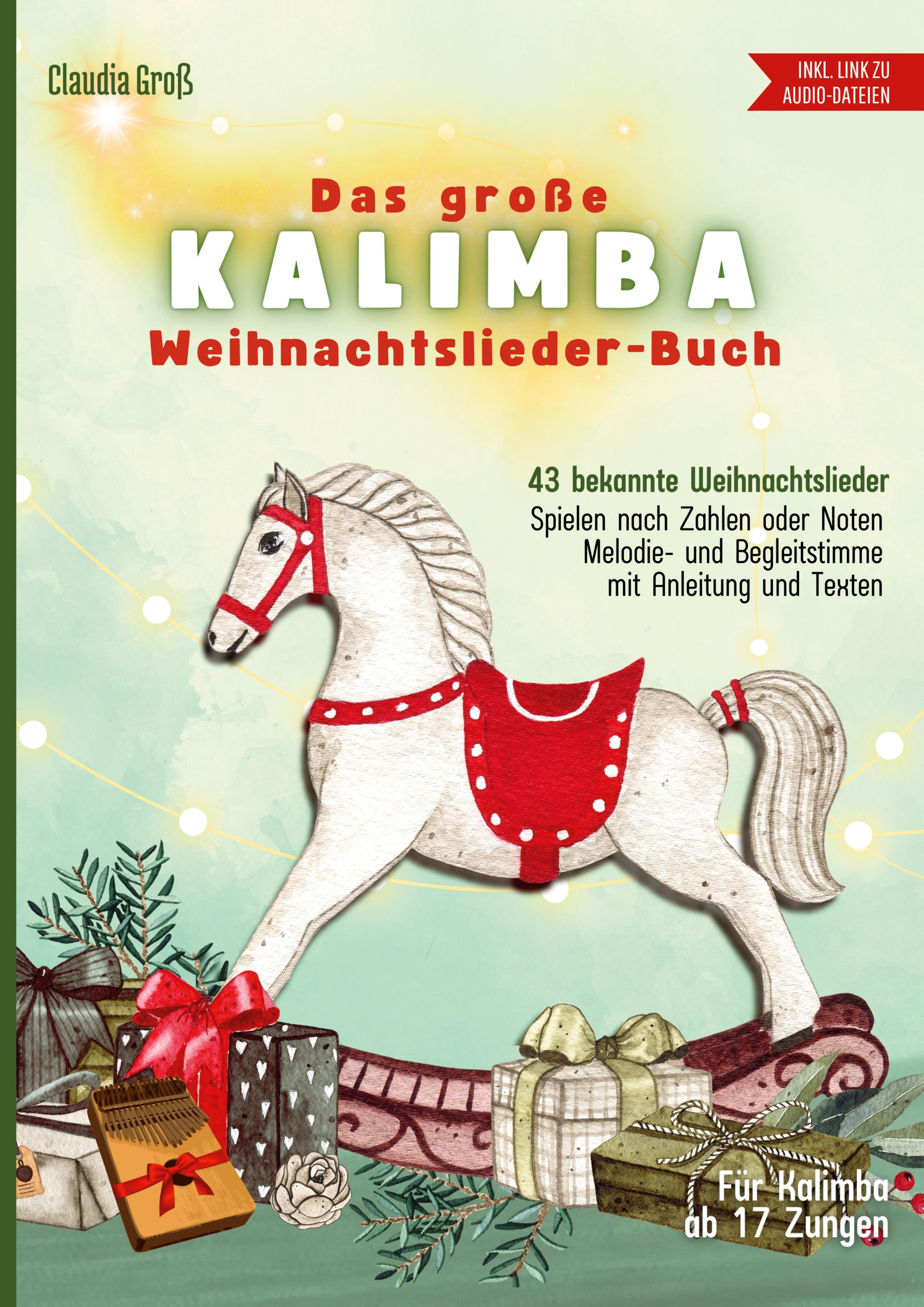 Vorderes Coverbild Das große Kalimba Weihnachtslieder-Buch - Ringbuch