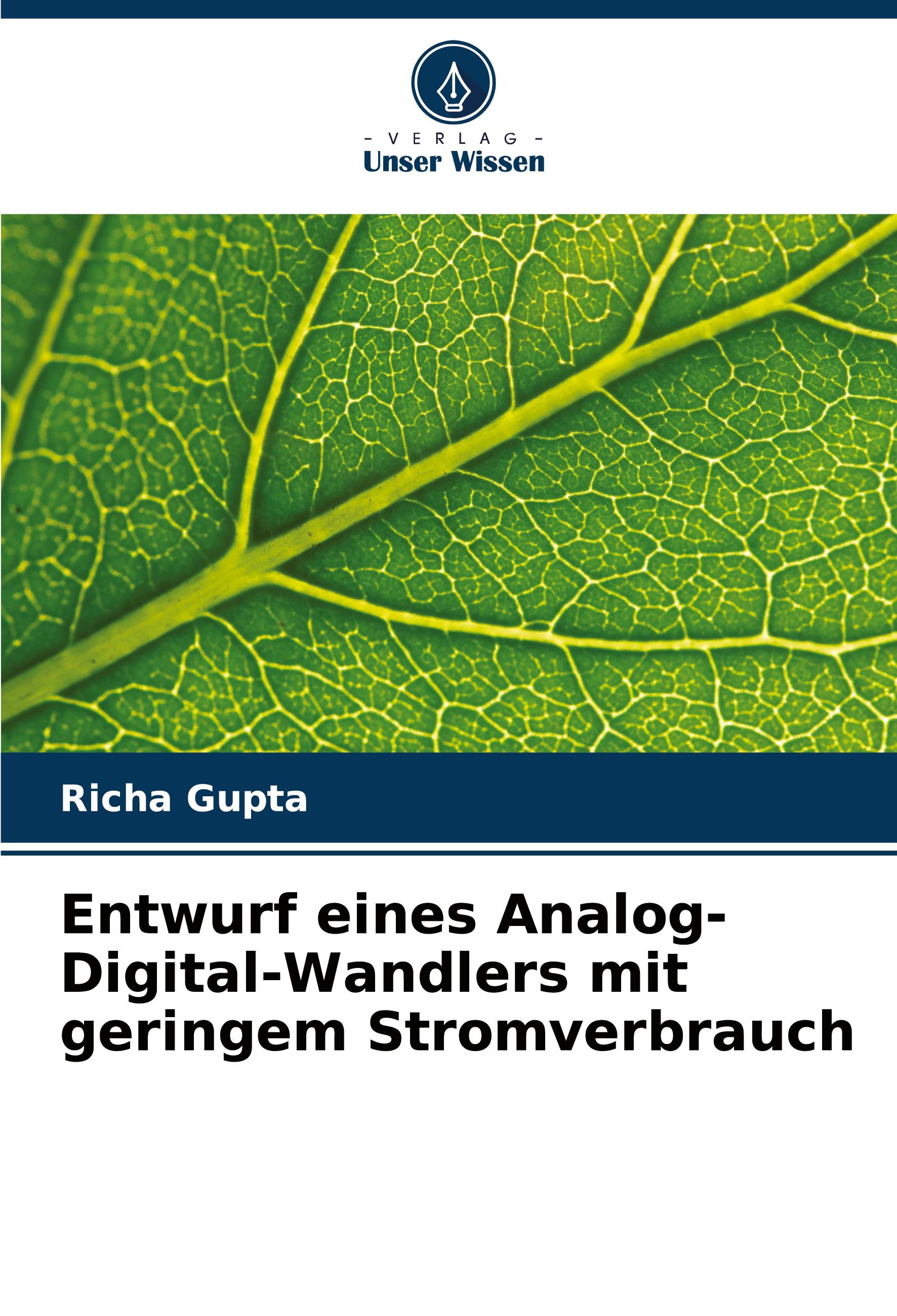 Vorderes Coverbild Entwurf eines Analog-Digital-Wandlers mit geringem Stromverbrauch