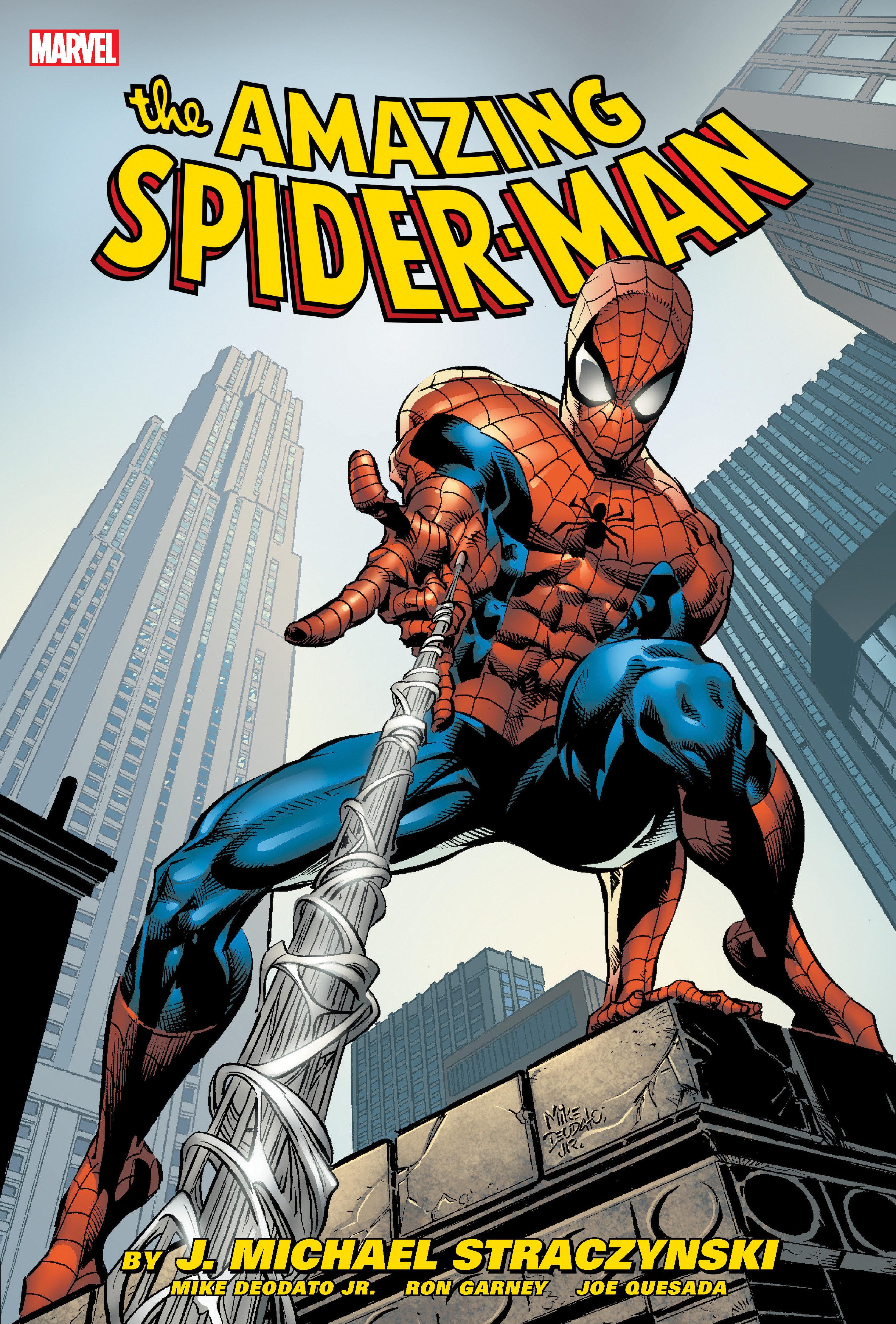 Vorderes Coverbild Amazing Spider-Man by J. Michael Straczynski Omnibus Vol. 2 Deodato Cover (New Printing)