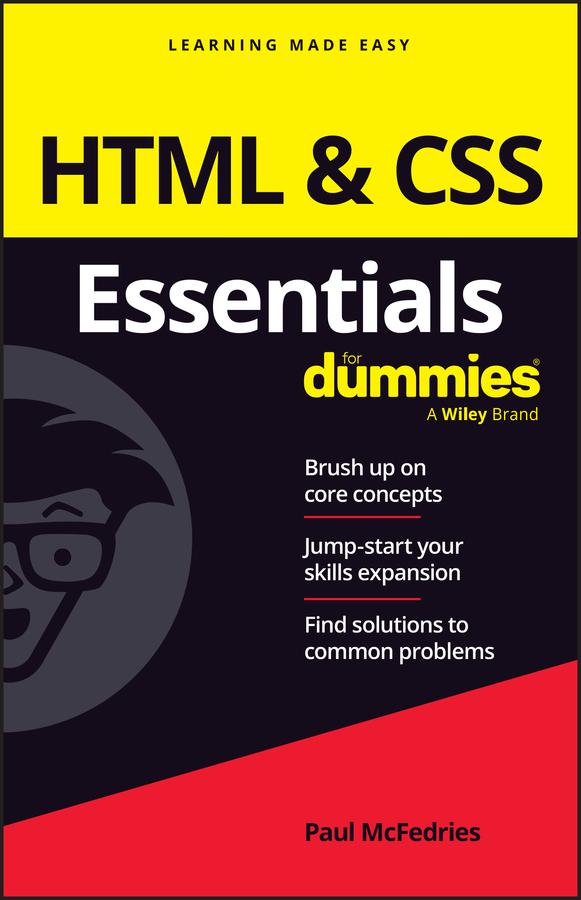 Vorderes Coverbild HTML & CSS Essentials For Dummies