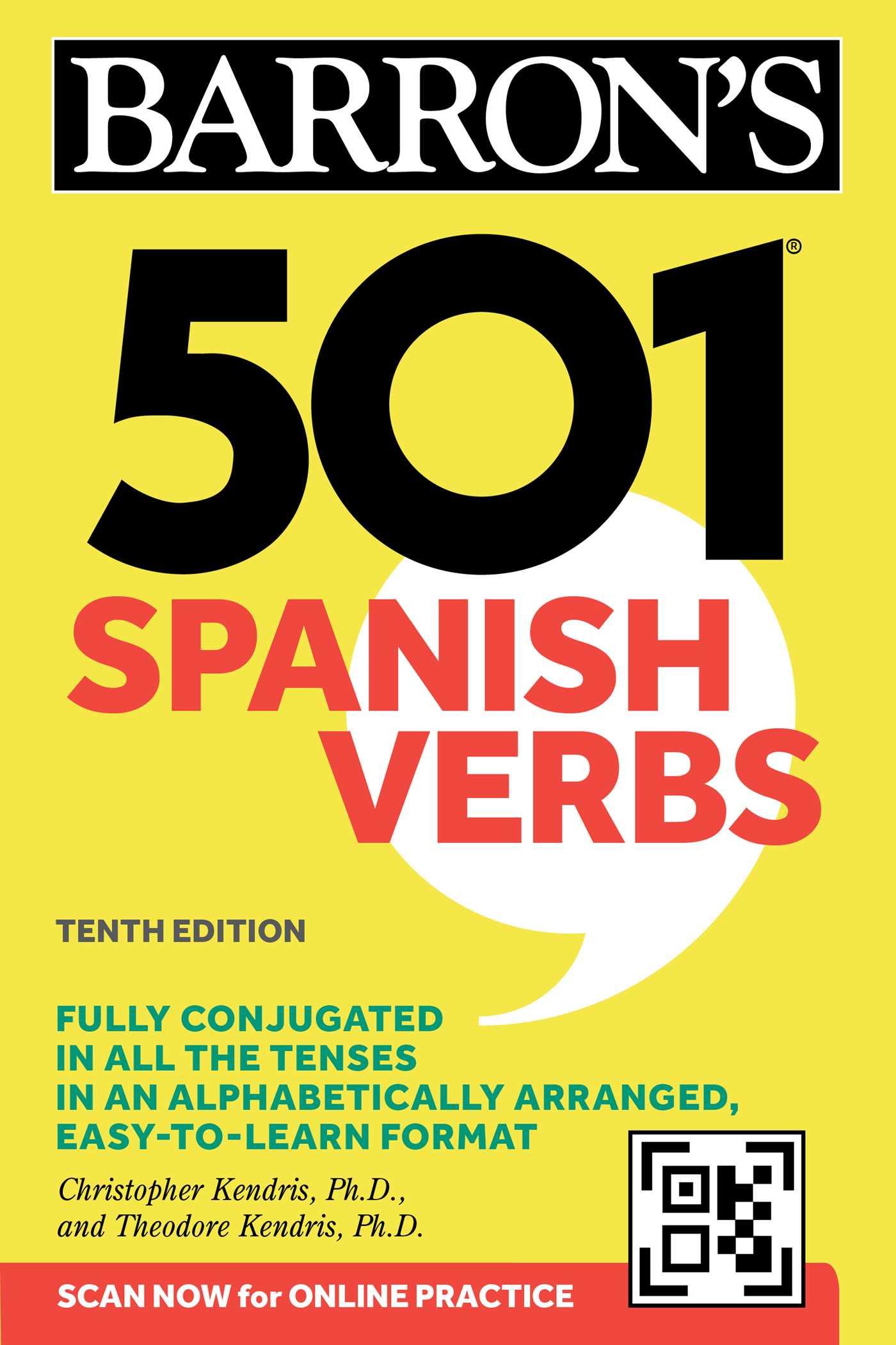 Vorderes Coverbild 501 Spanish Verbs