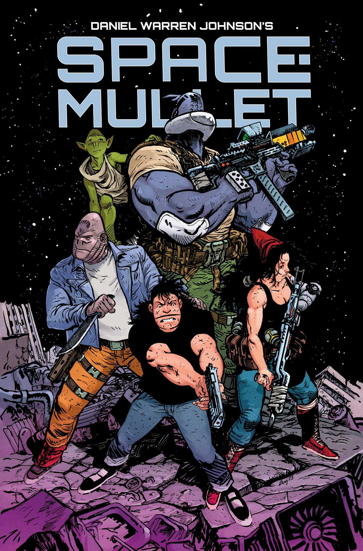 Vorderes Coverbild Space-Mullet