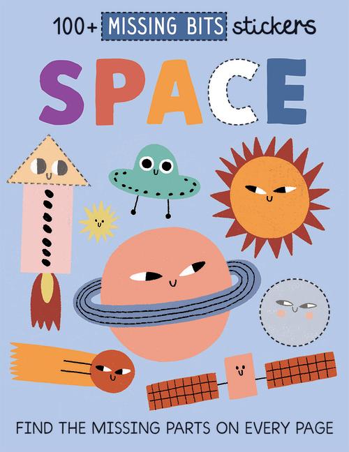 Vorderes Coverbild Space, Missing Bits Stickers