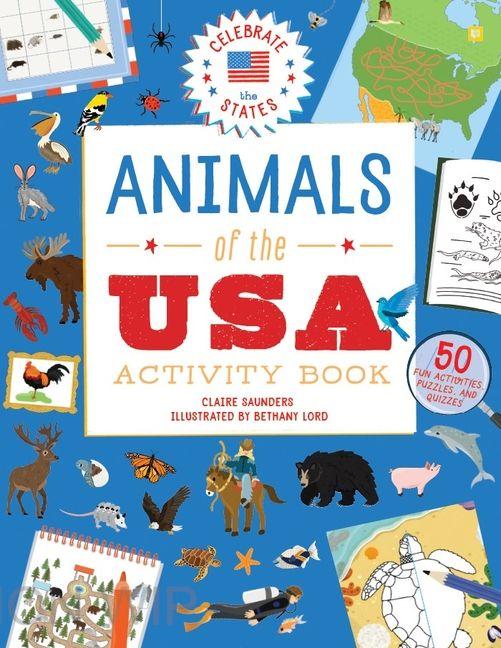 Vorderes Coverbild Animals of the USA Activity Book