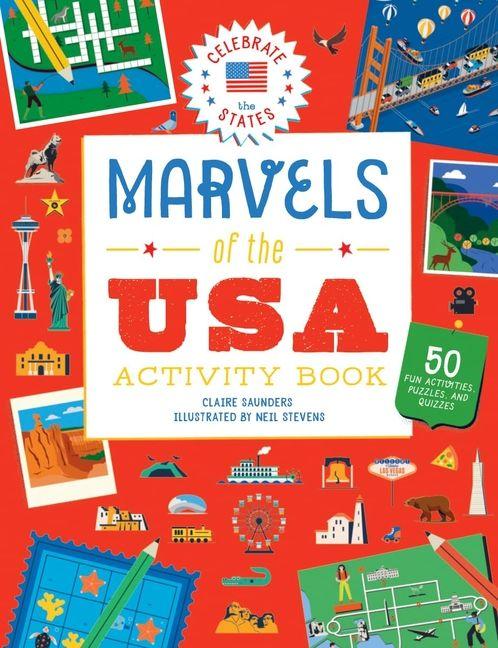 Vorderes Coverbild Marvels of the USA Activity Book