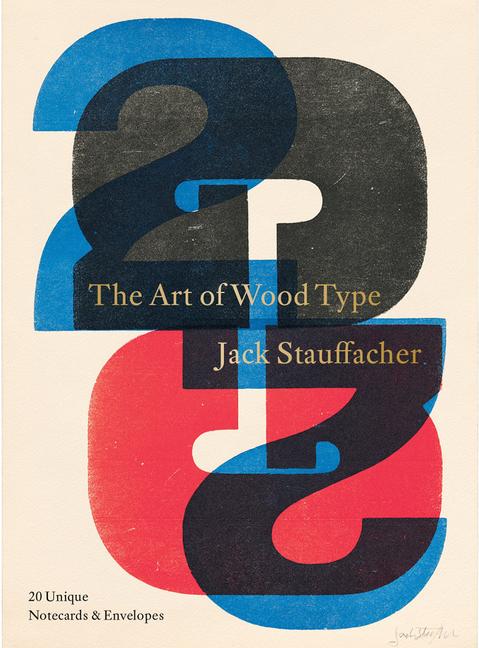 Vorderes Coverbild Jack Stauffacher: The Art of Wood Type