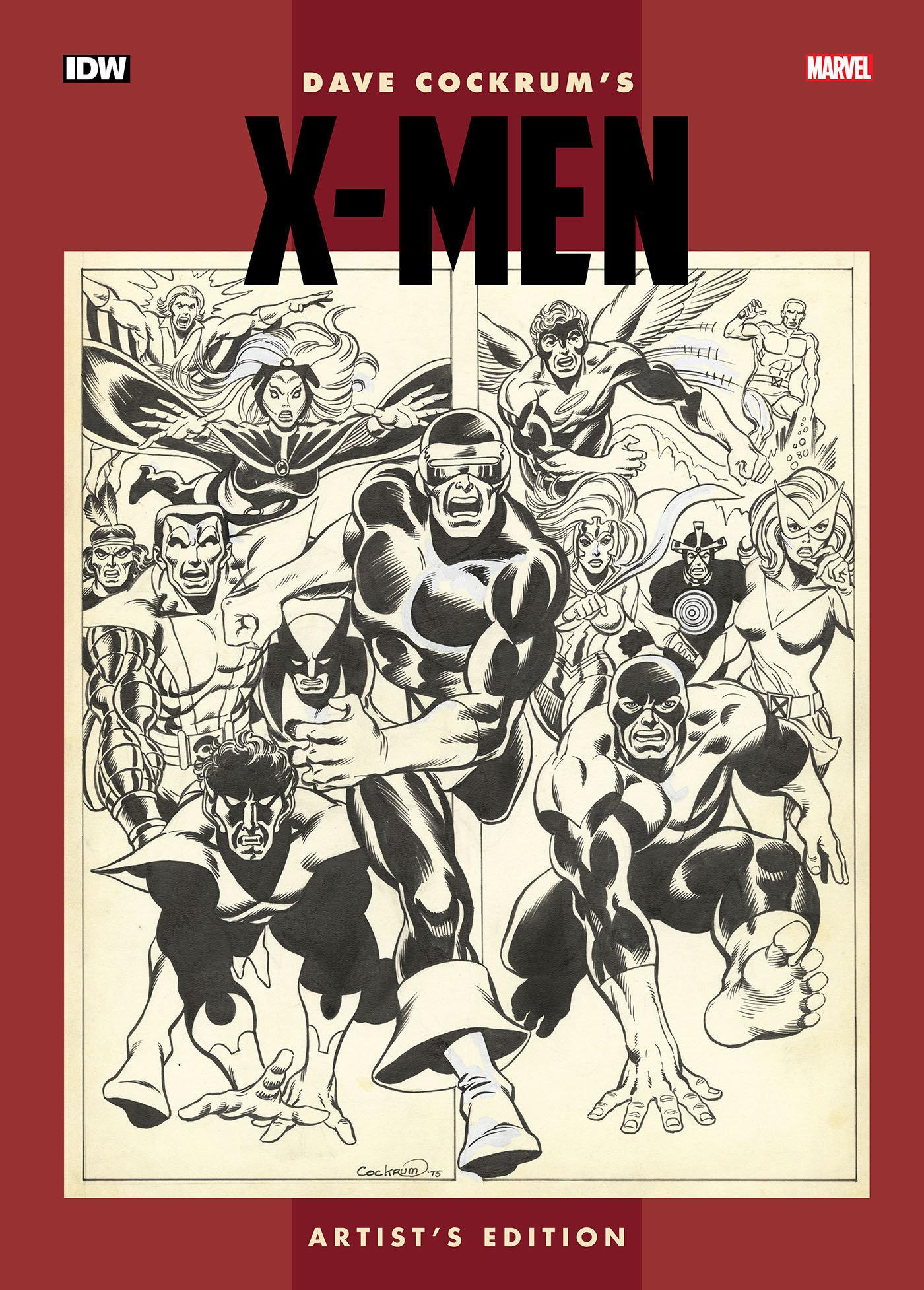 Vorderes Coverbild Dave Cockrum's X-Men Artist's Edition