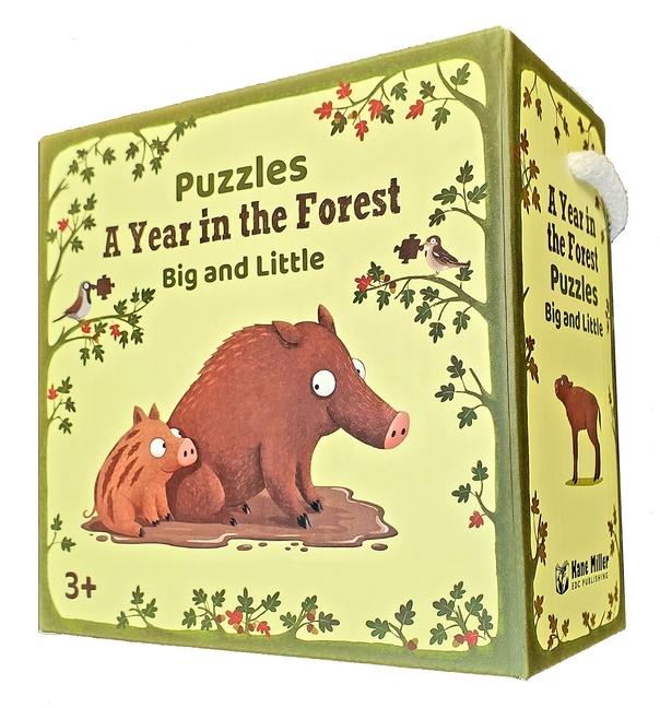 Vorderes Coverbild A Year in the Forest Puzzles, Big and Little