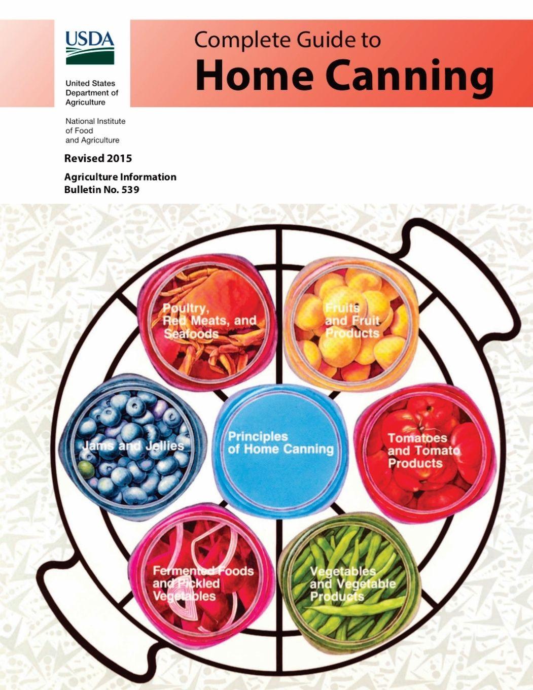 Vorderes Coverbild Complete Guide to Home Canning (Full Color)