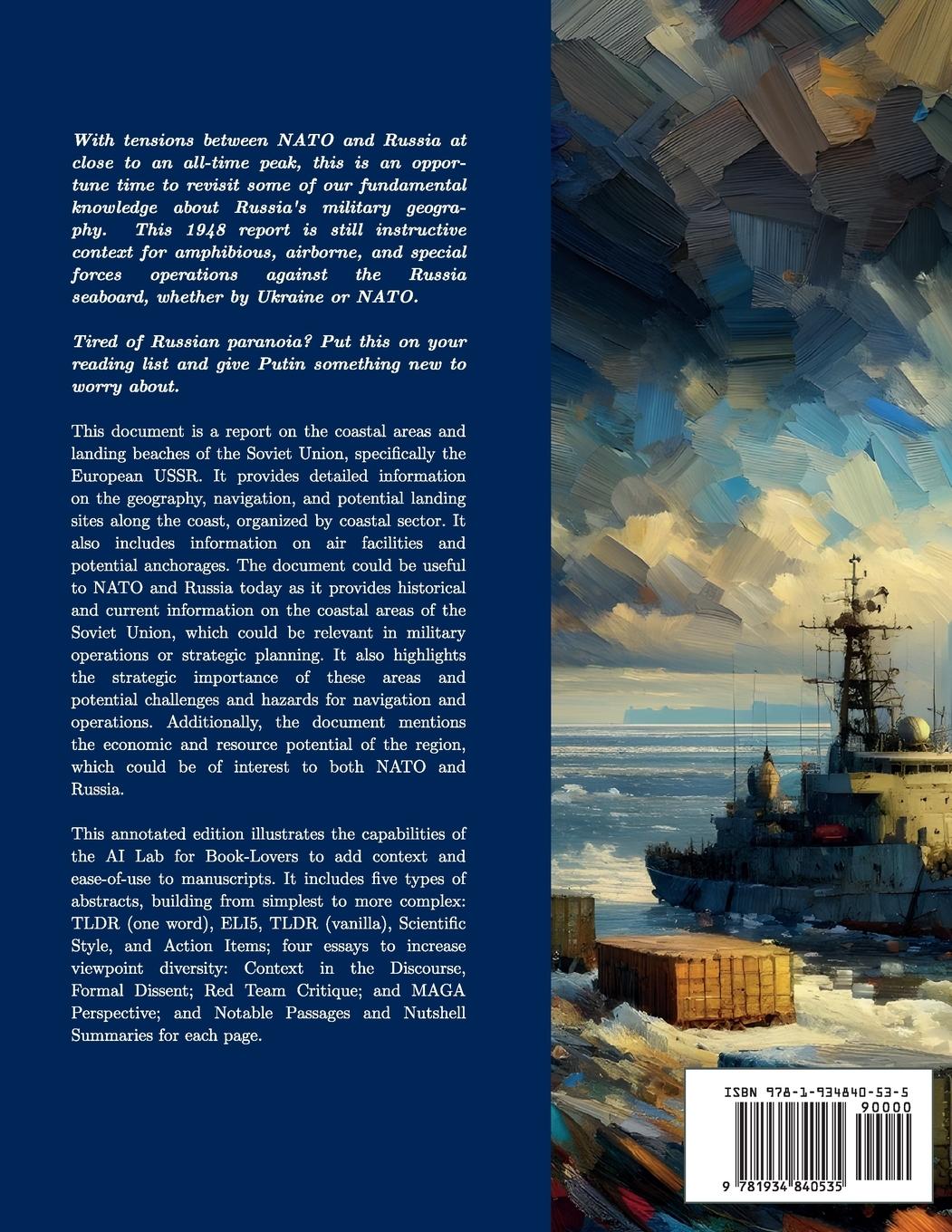 Rückseitencover European USSR Coasts and Landing Zones