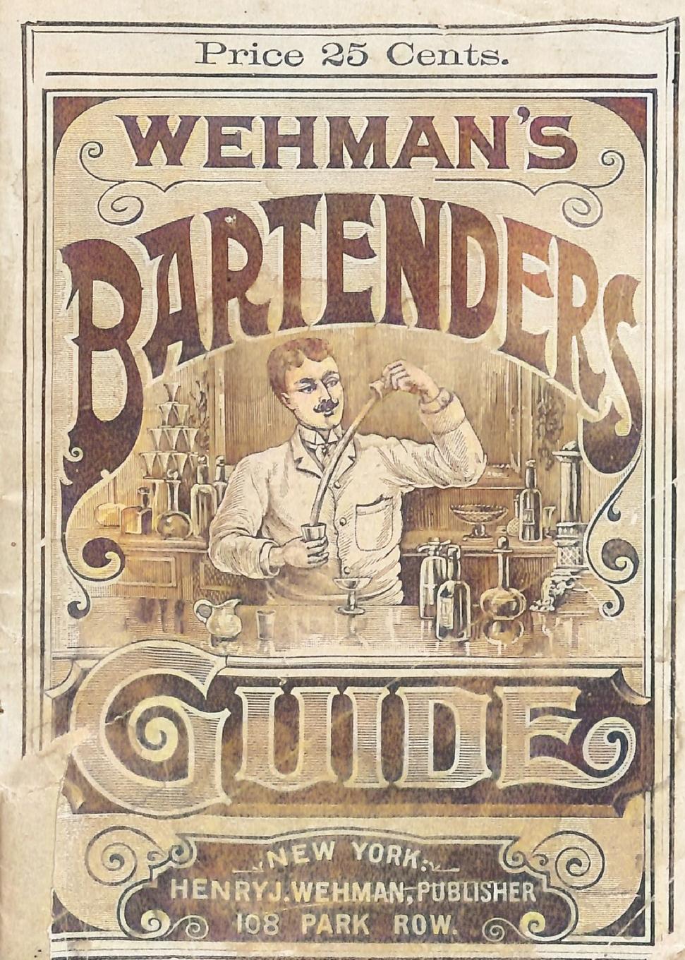 Vorderes Coverbild Wehman's Bartenders' Guide