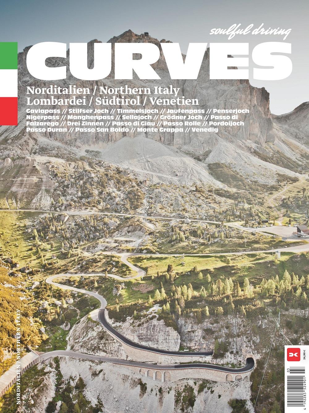 Vorderes Coverbild CURVES Norditalien Band 3