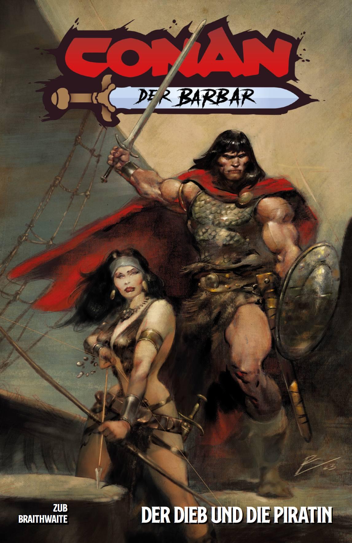 Vorderes Coverbild Conan der Barbar