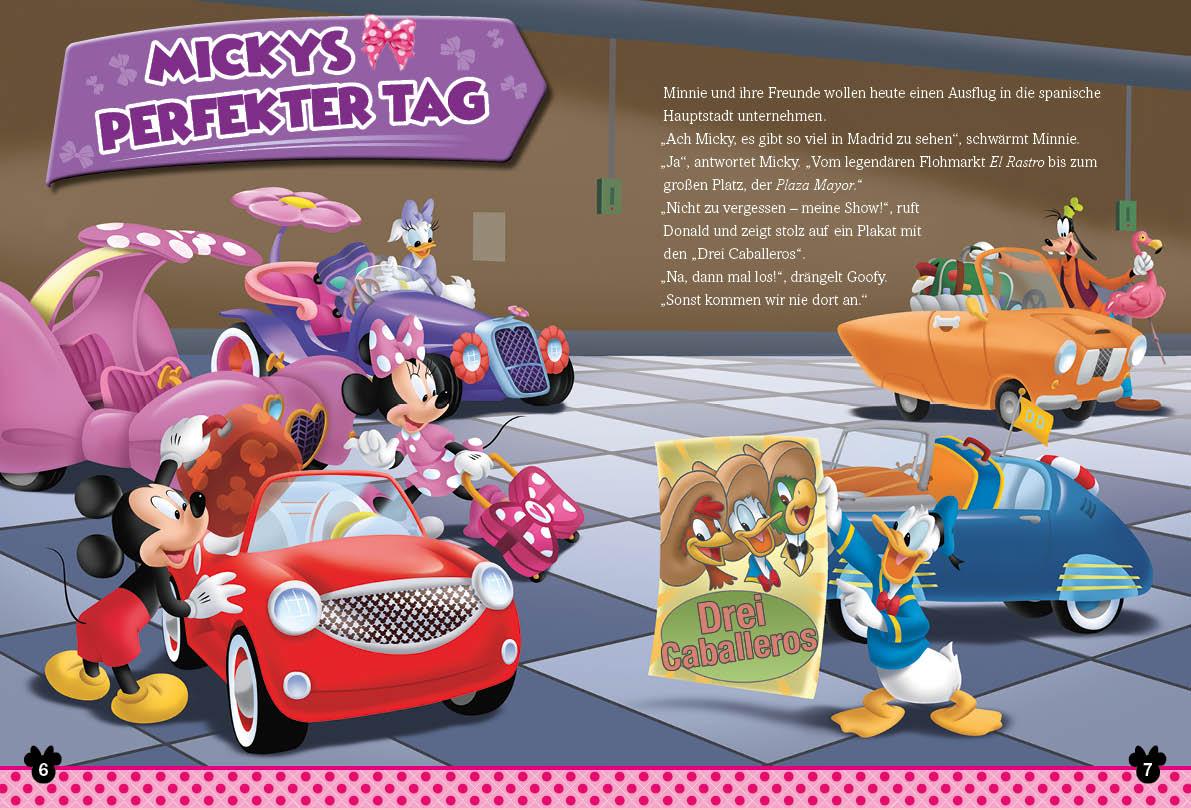 Beispielinhalt (Bild) Disney Junior Minnie: Meine liebsten Gutenachtgeschichten
