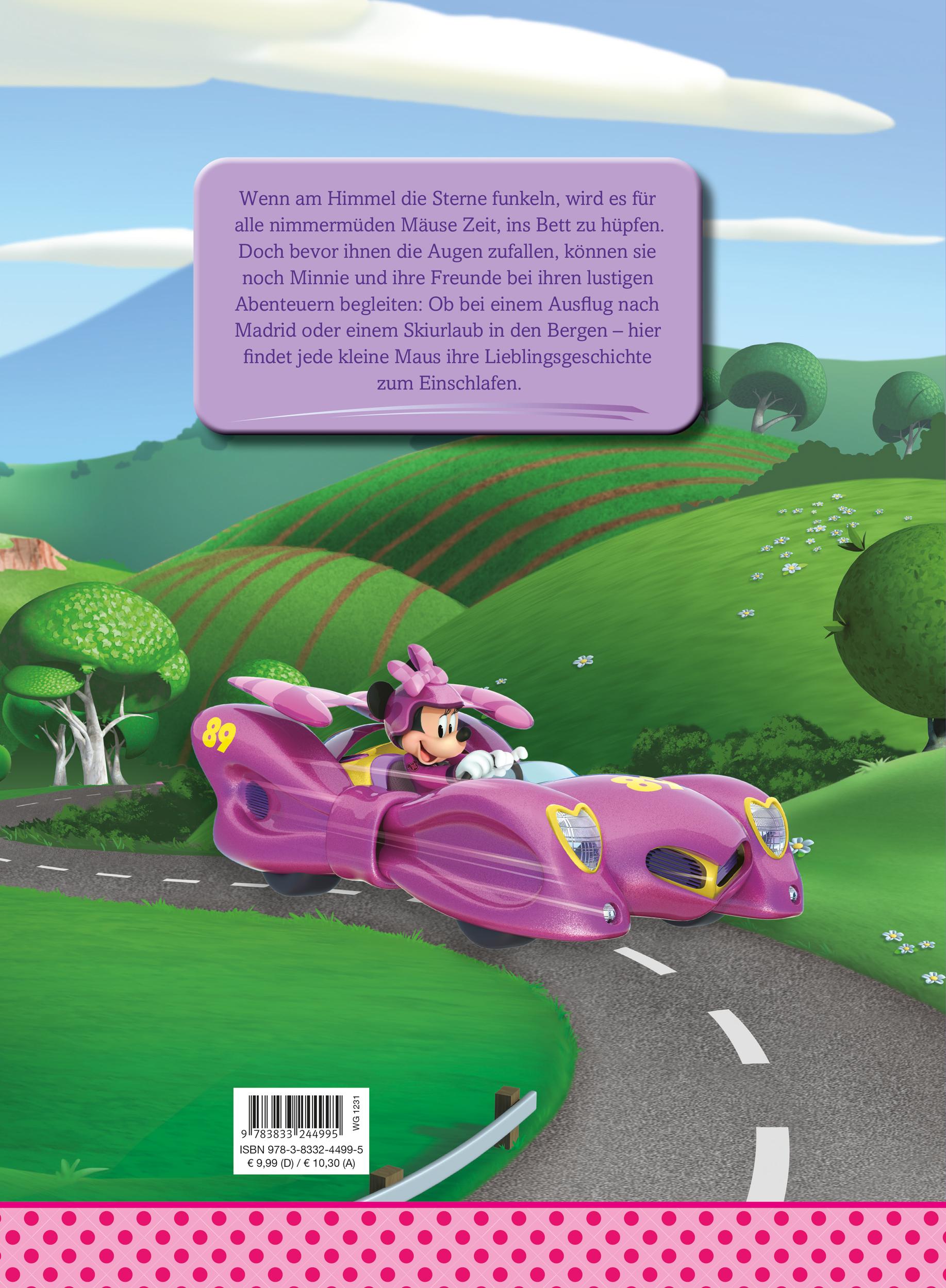 Rückseitencover Disney Junior Minnie: Meine liebsten Gutenachtgeschichten