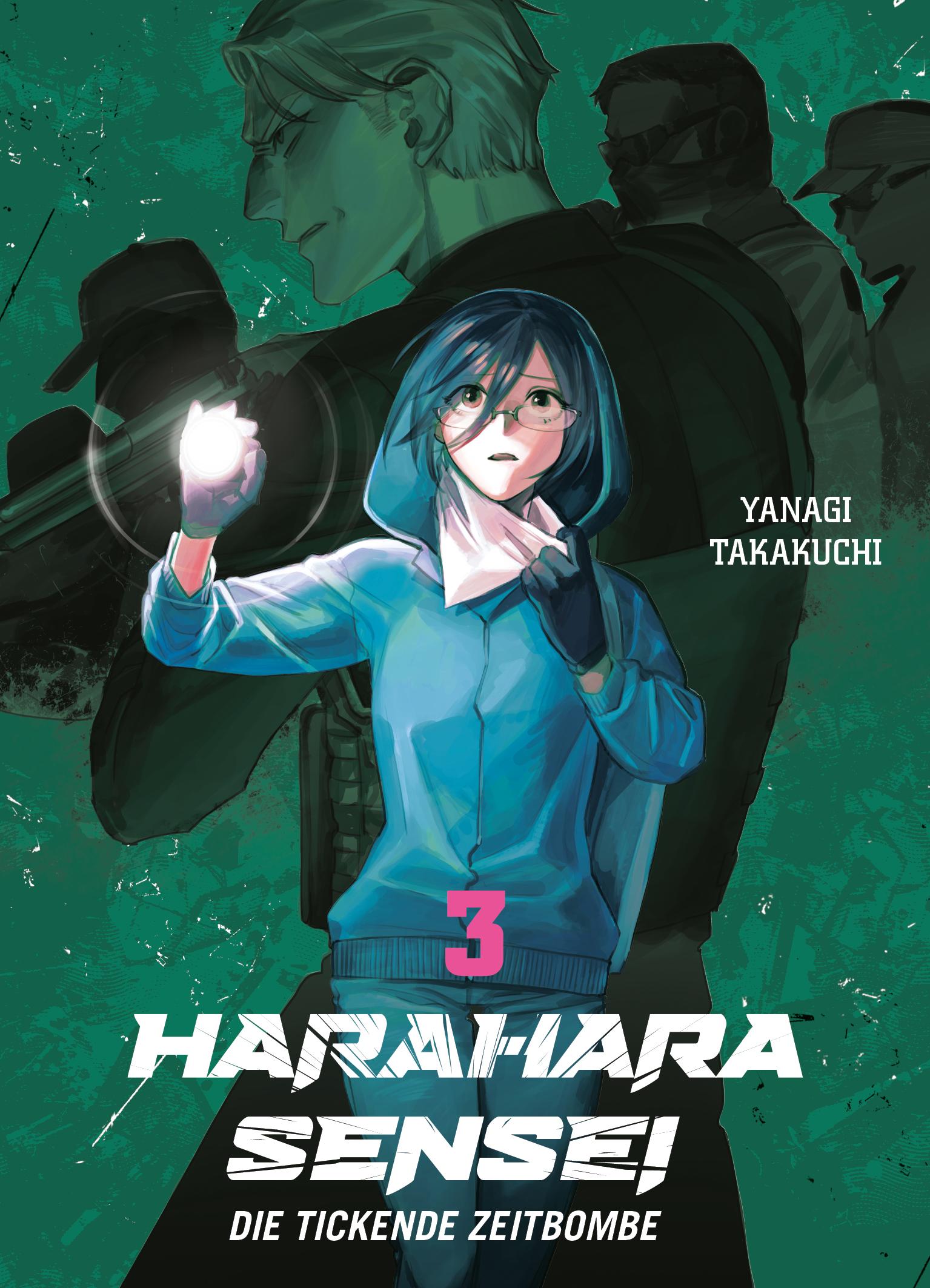 Vorderes Coverbild Harahara Sensei - Die tickende Zeitbombe 03
