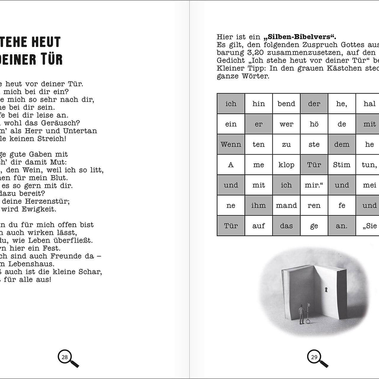 Beispielinhalt (Bild) 52 neue Rätselandachten