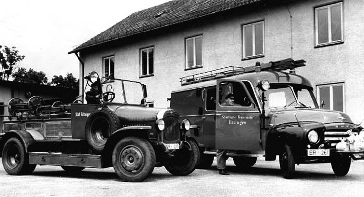 Beispielinhalt (Bild) Feuerwehr Erlangen