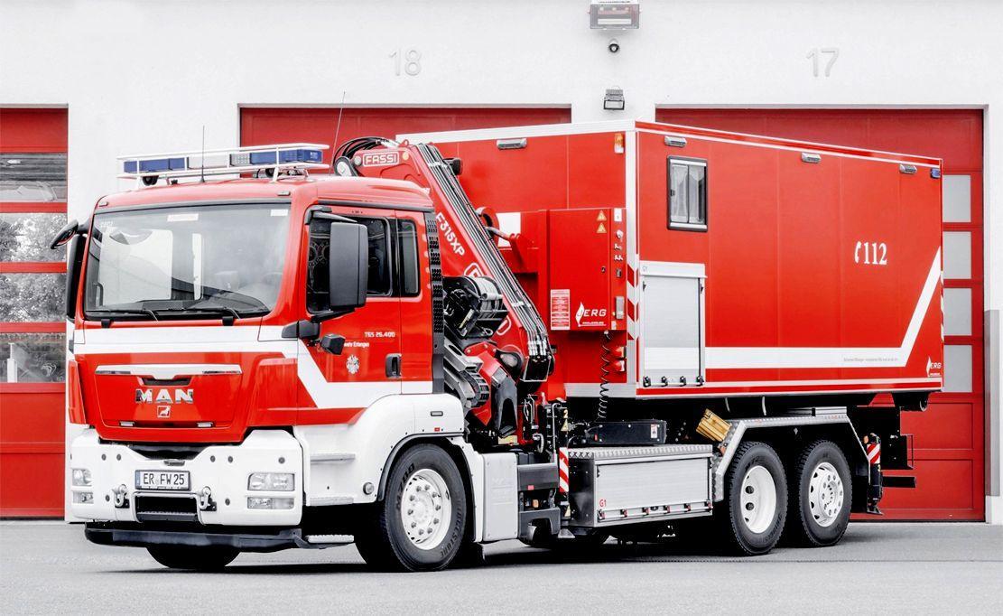 Beispielinhalt (Bild) Feuerwehr Erlangen