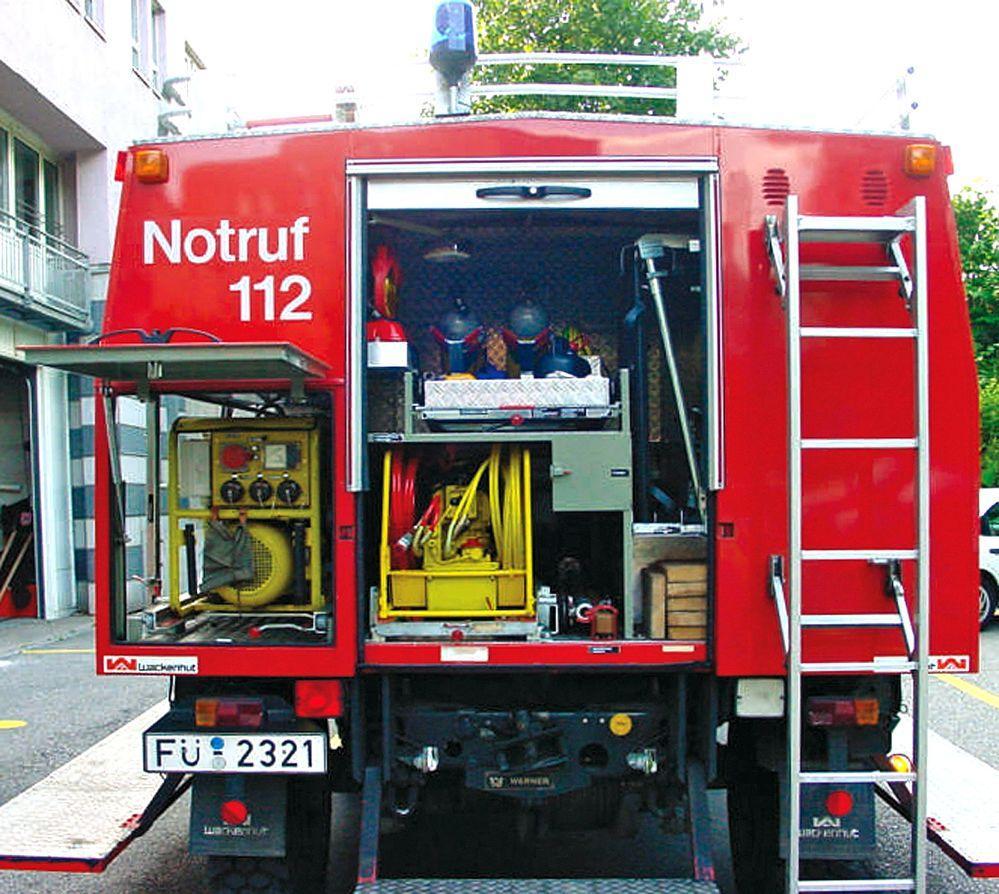 Beispielinhalt (Bild) Feuerwehr Fürth