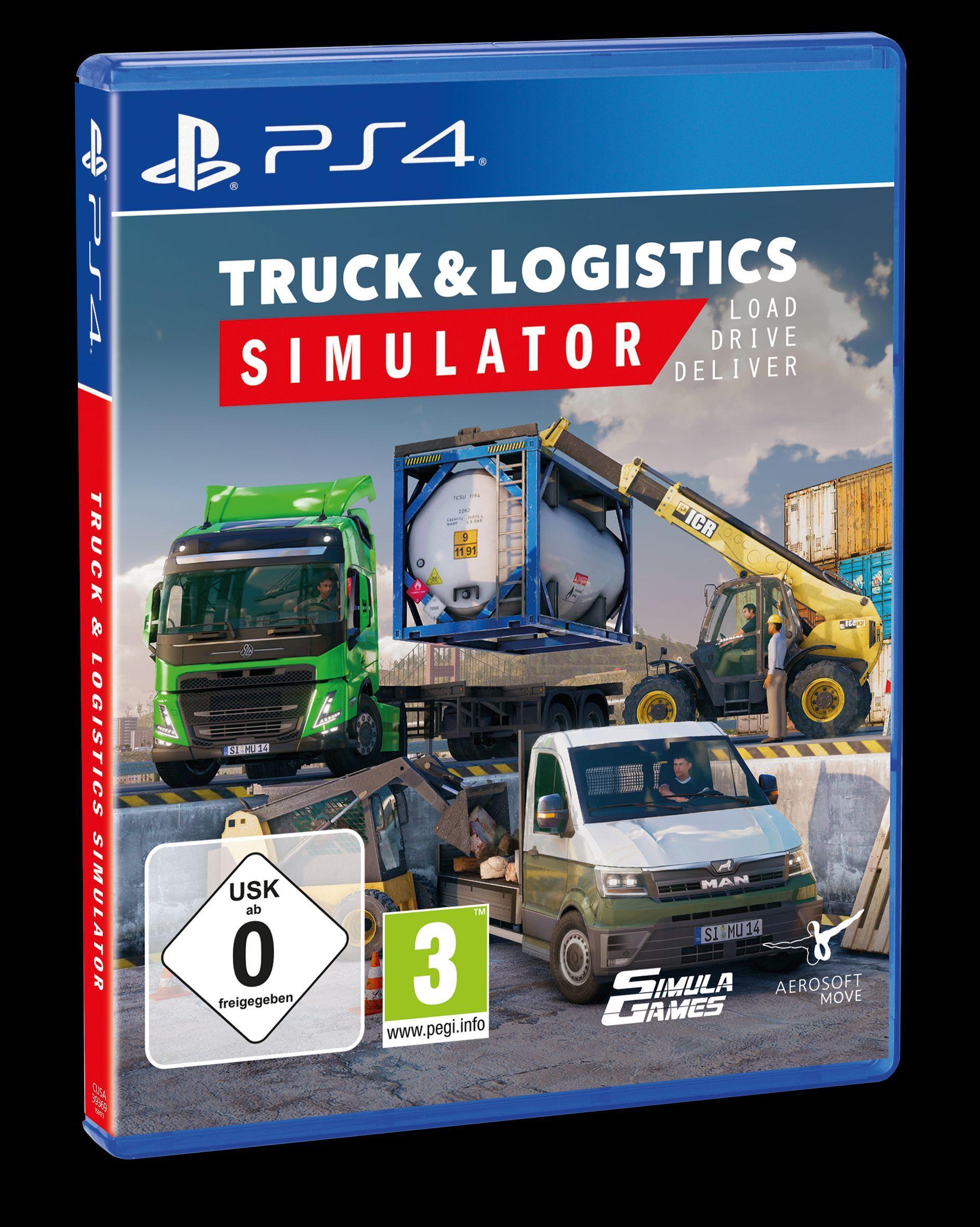 Vorderes Coverbild Truck & Logistics Simulator (PlayStation PS4)