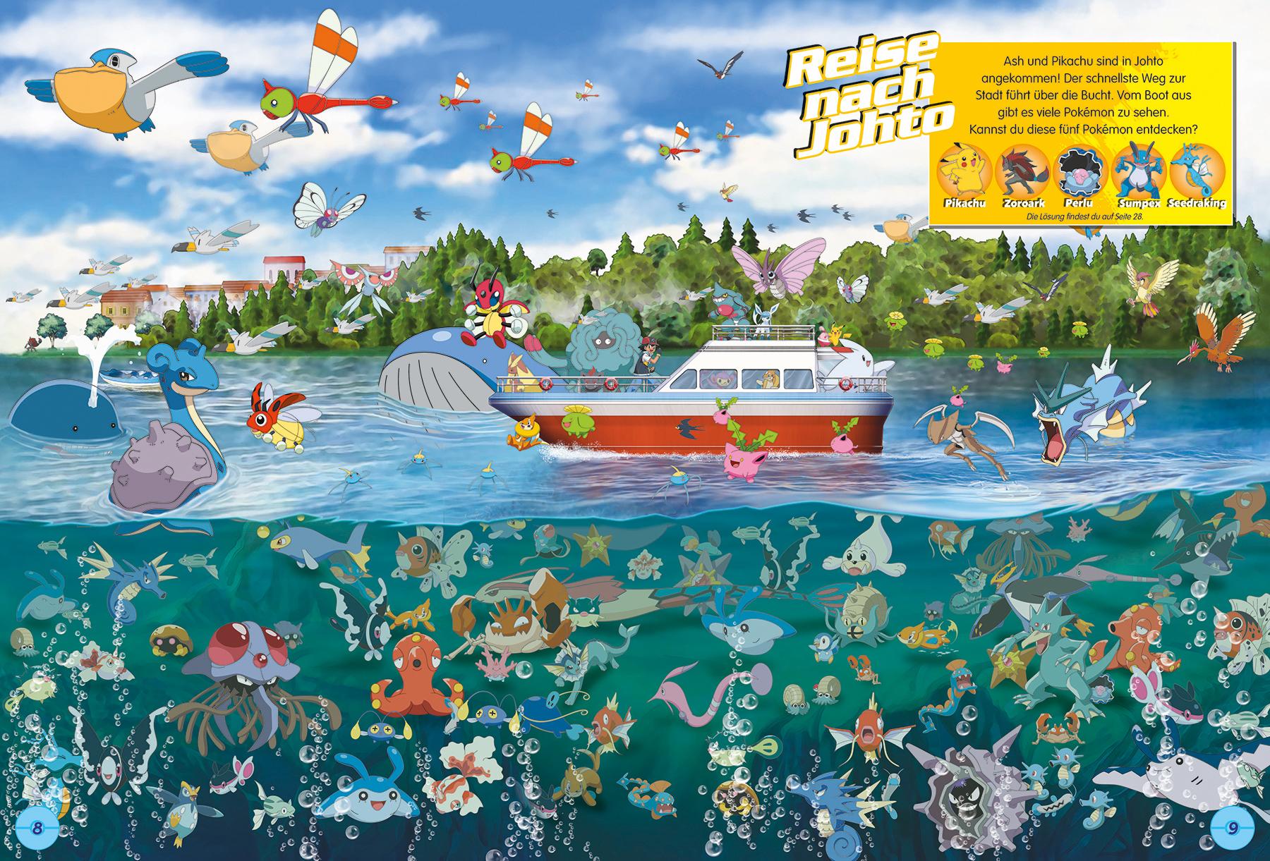Beispielinhalt (Bild) Pokémon: Wo ist Pikachu?