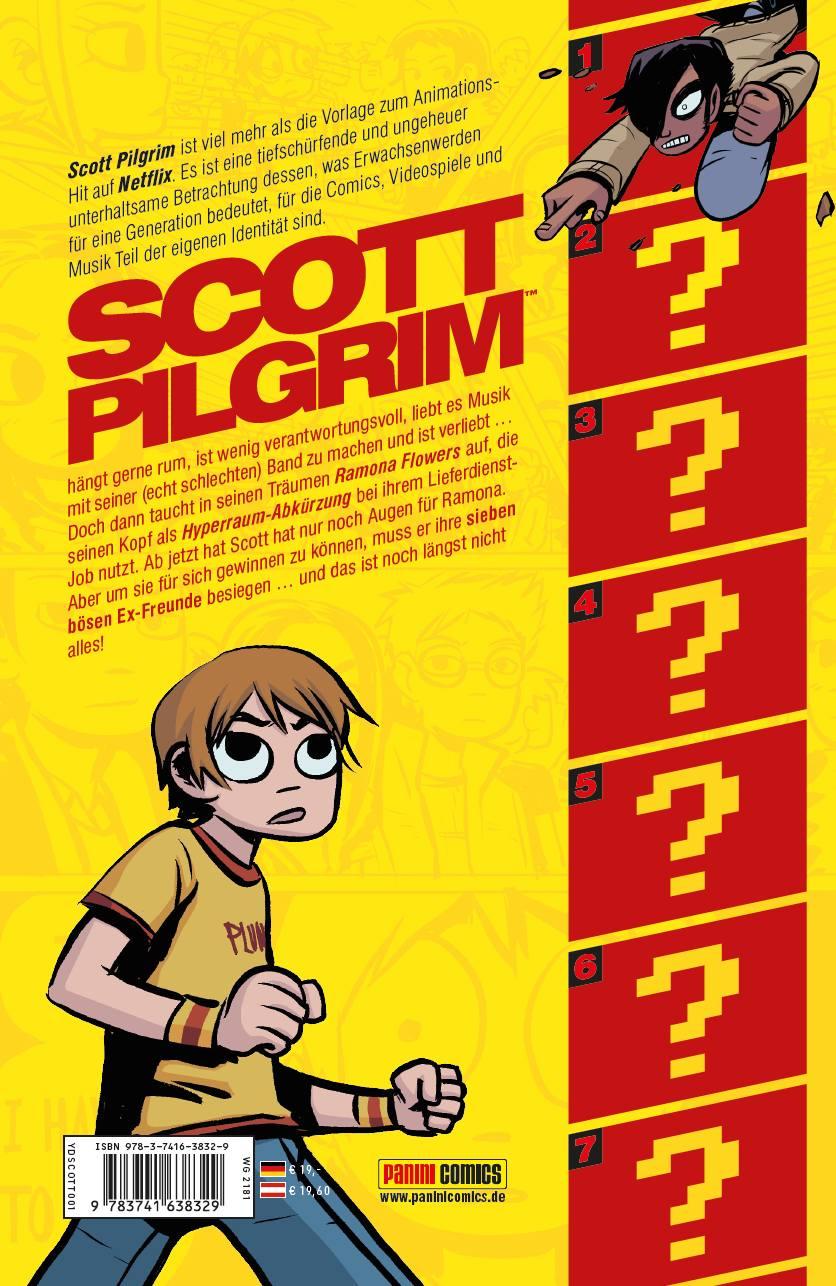Rückseitencover Scott Pilgrim