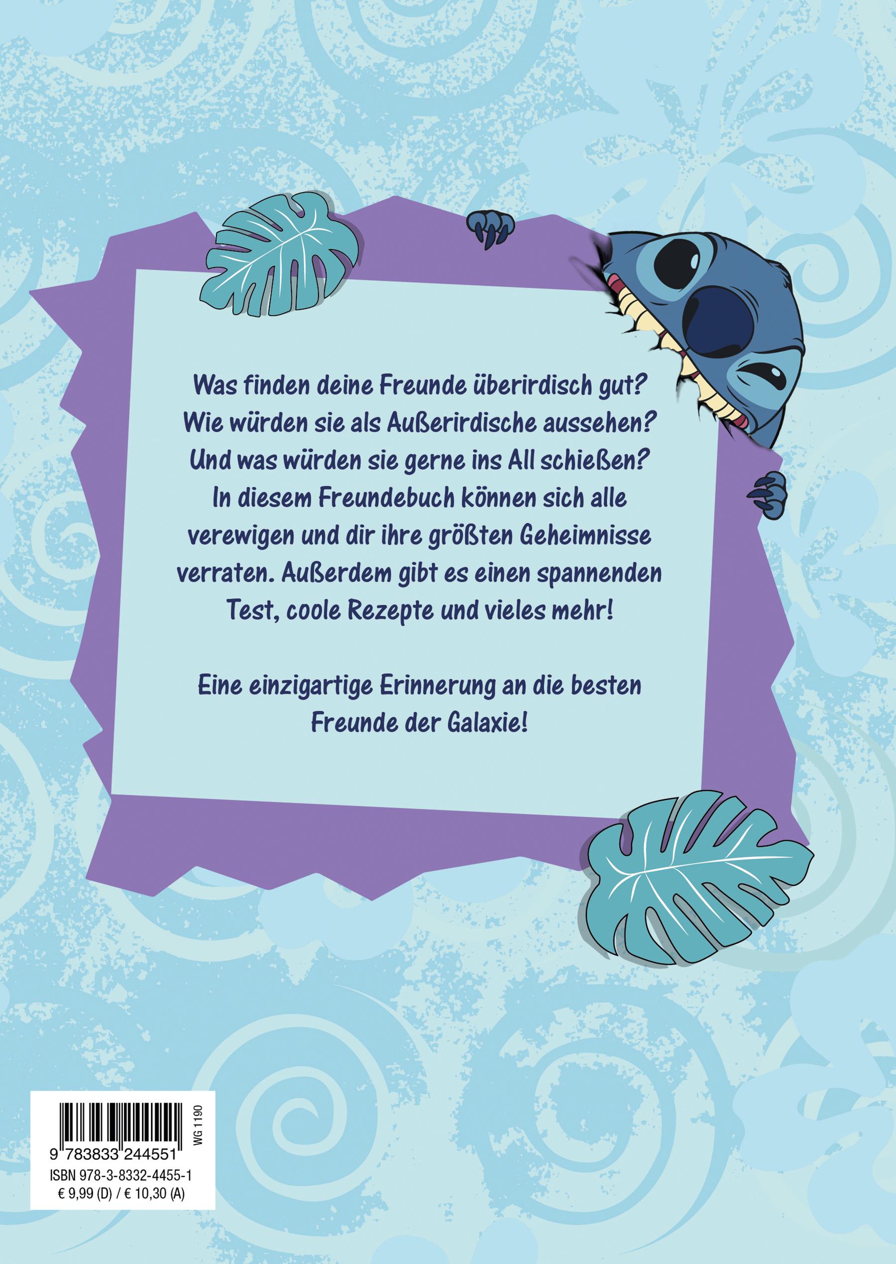 Rückseitencover Disney Stitch: Meine Freunde