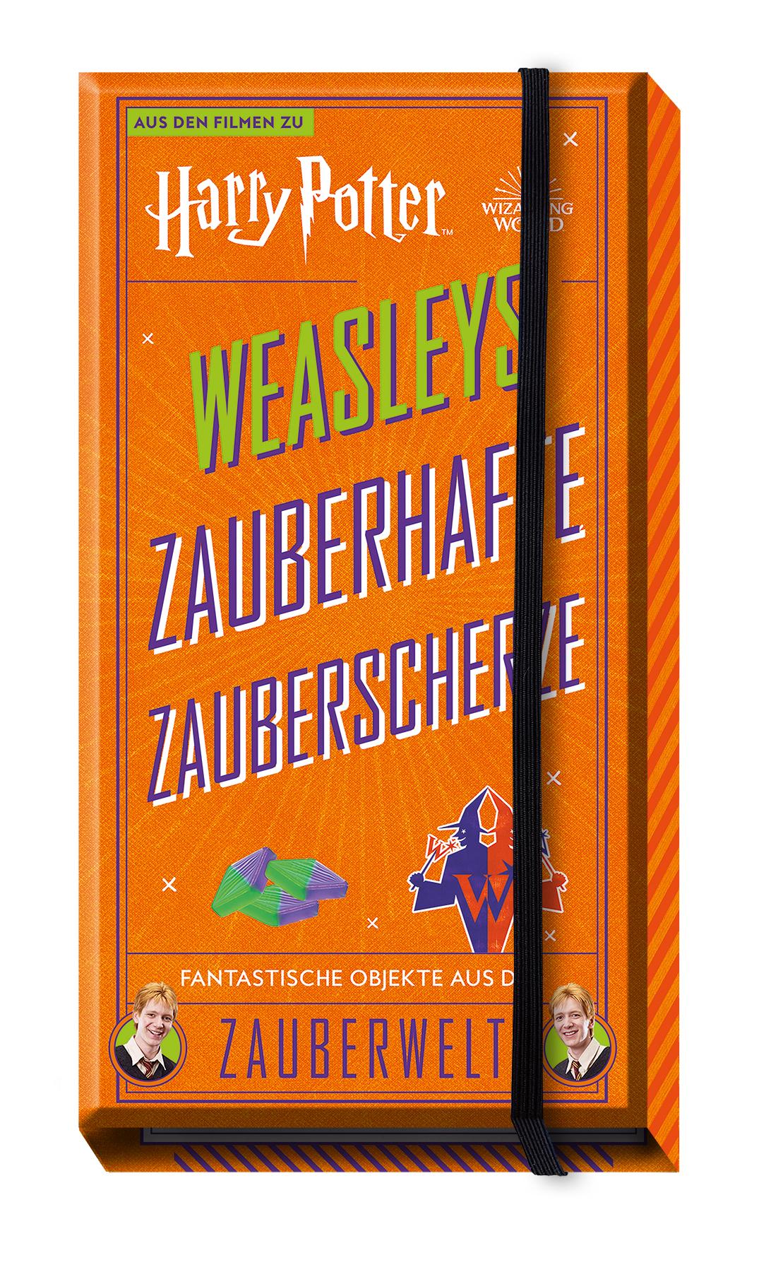 Vorderes Coverbild Harry Potter: Weasleys Zauberhafte Zauberscherze - Fantastische Objekte aus der Zauberwelt