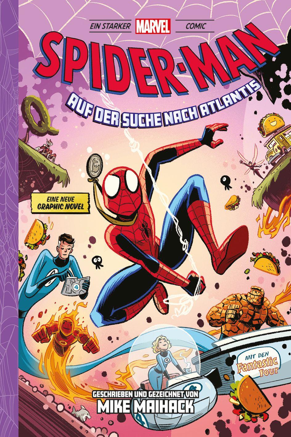 Vorderes Coverbild Spider-Man: Auf der Suche nach Atlantis