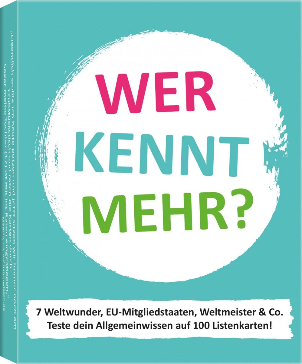Vorderes Coverbild Wer kennt mehr?