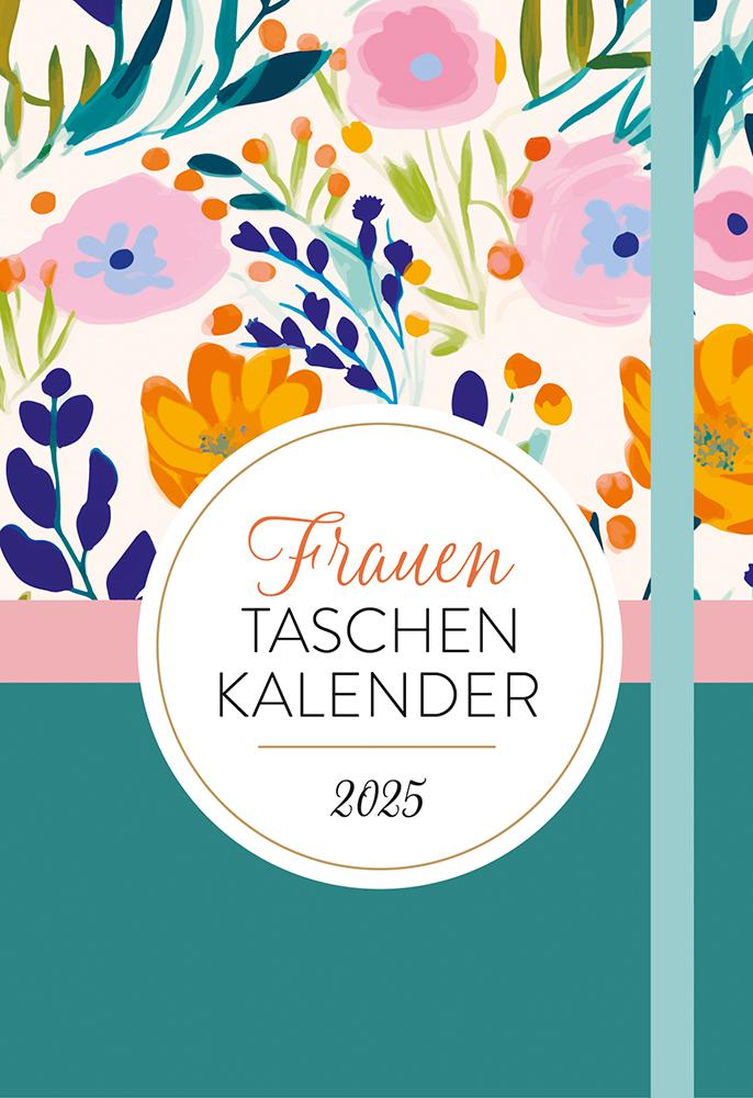 Vorderes Coverbild FrauenTaschenKalender 2025