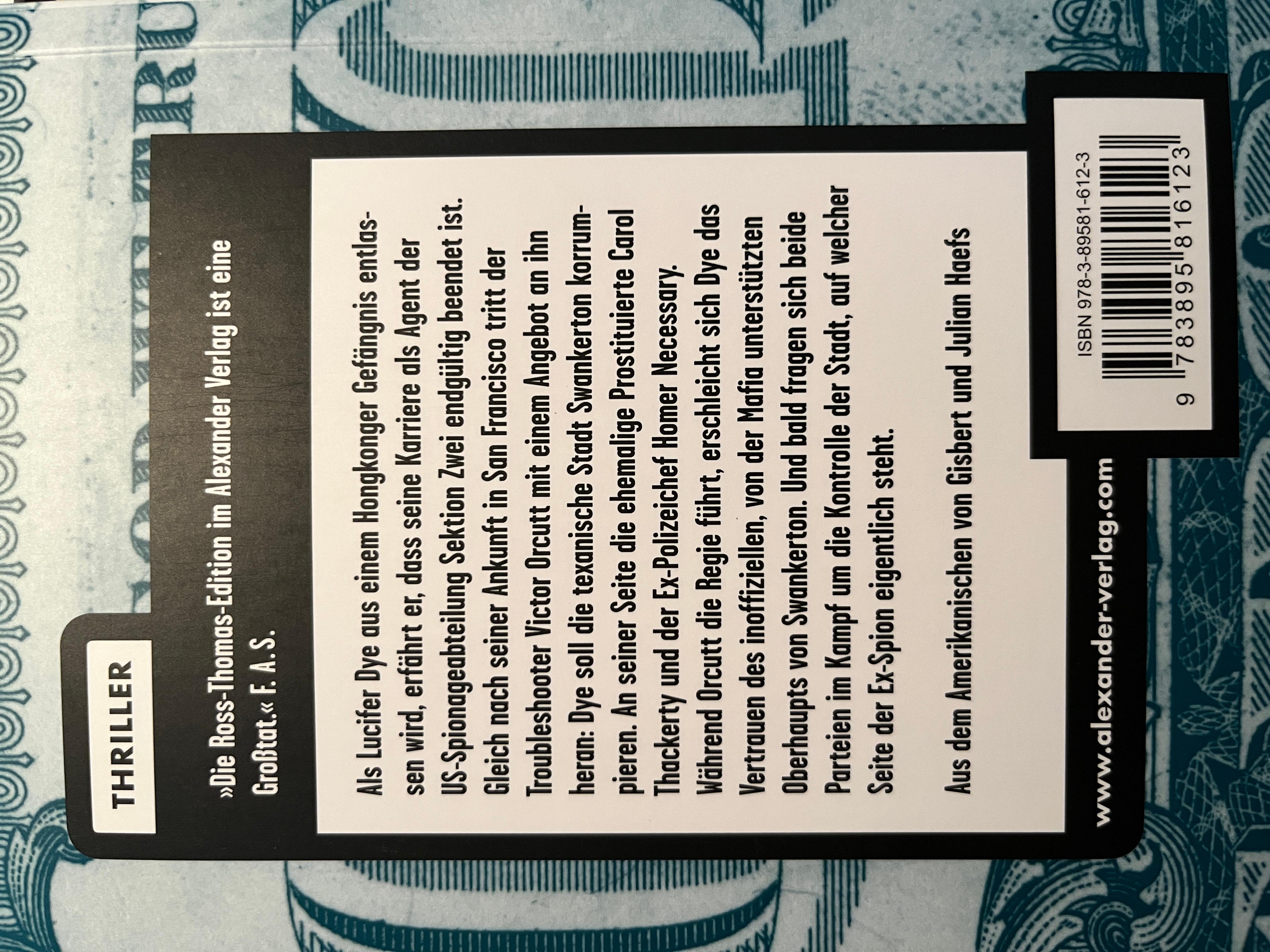 Rückseitencover Die Narren sind auf unserer Seite