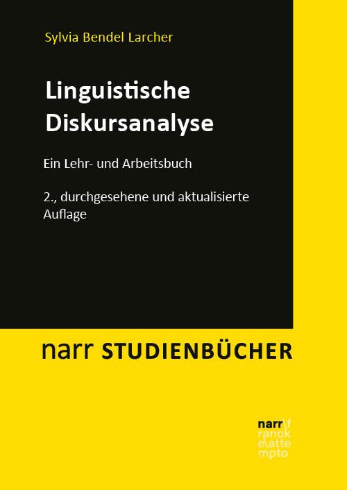 Vorderes Coverbild Linguistische Diskursanalyse